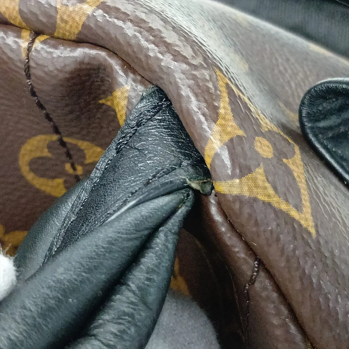 Monogram Palm Springs Backpack PM M41560 Brown — view 12