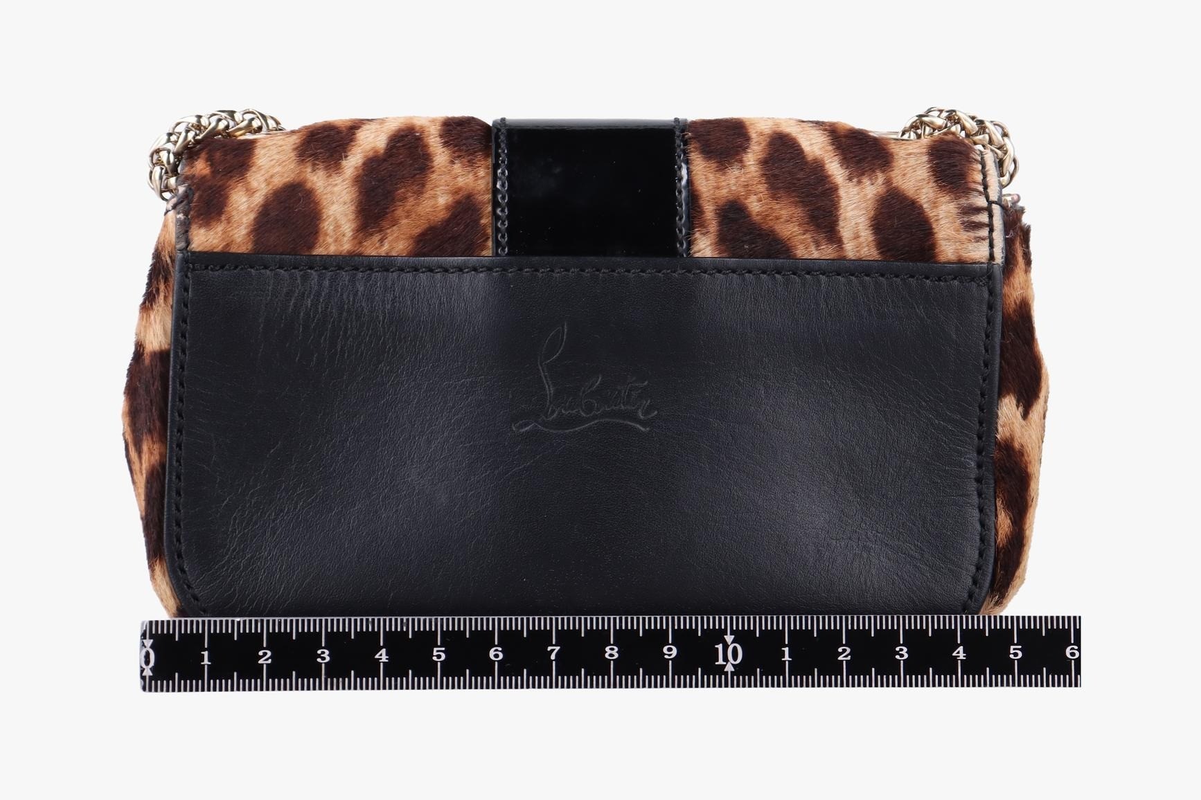 Sweet Charity Mini Fringe Calf Hair Brown — view 2