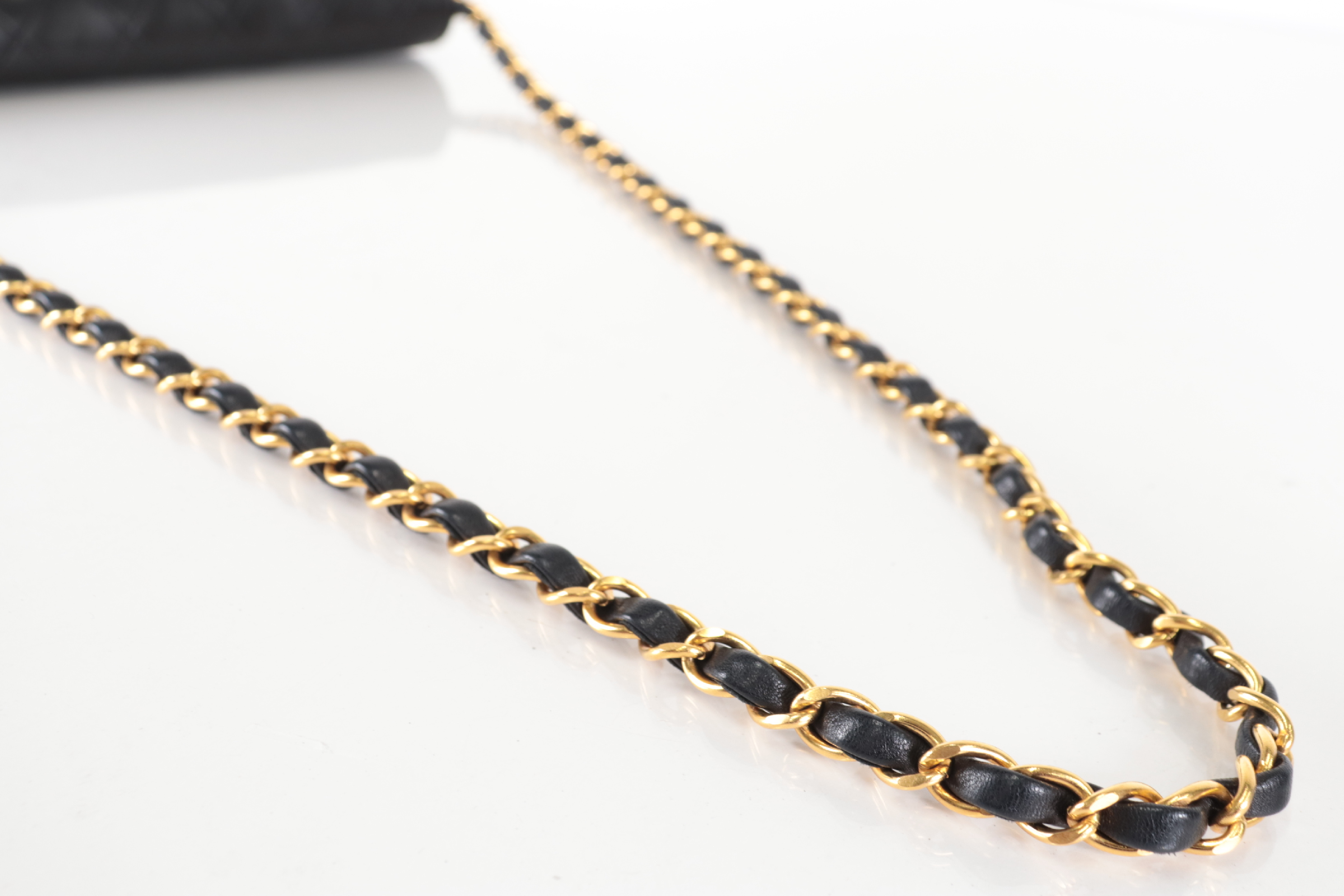 Matelassé Lambskin Full Flap Push Chain Shoulder Bag (Series 4) — view 6