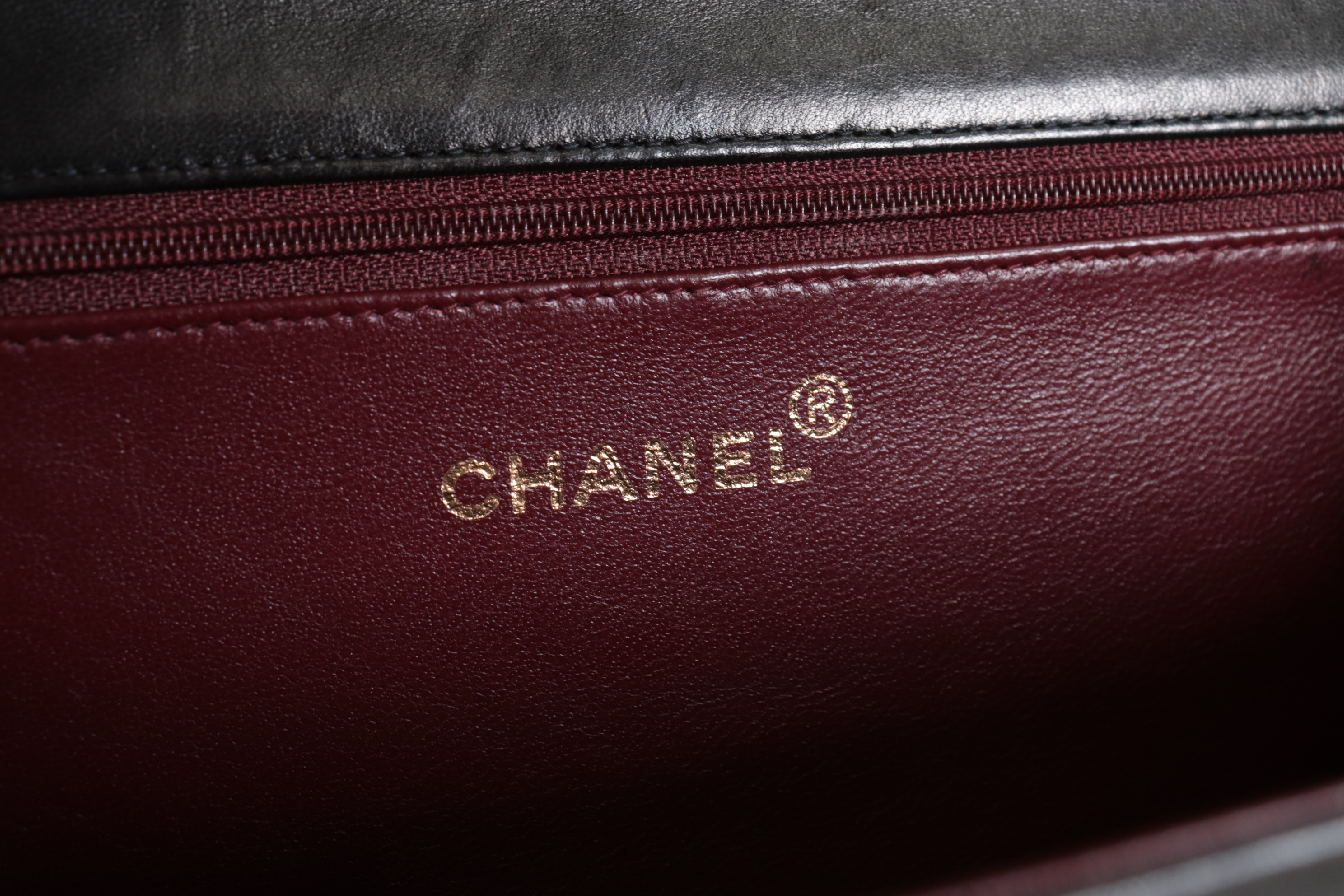 Matelassé Lambskin Full Flap Push Chain Shoulder Bag (Series 4) — view 9