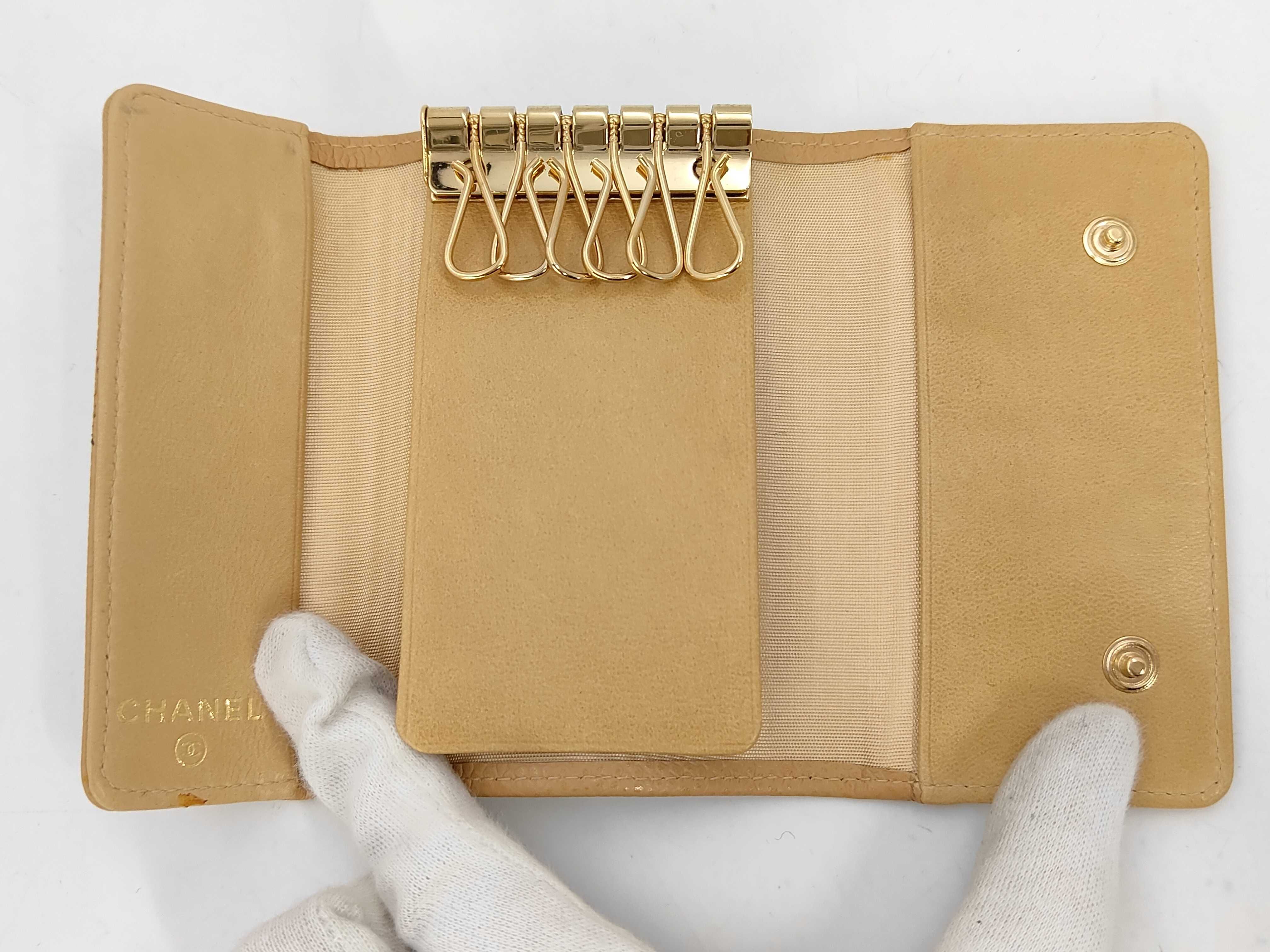 Coco Mark Caviar Skin 6-Key Case — view 8