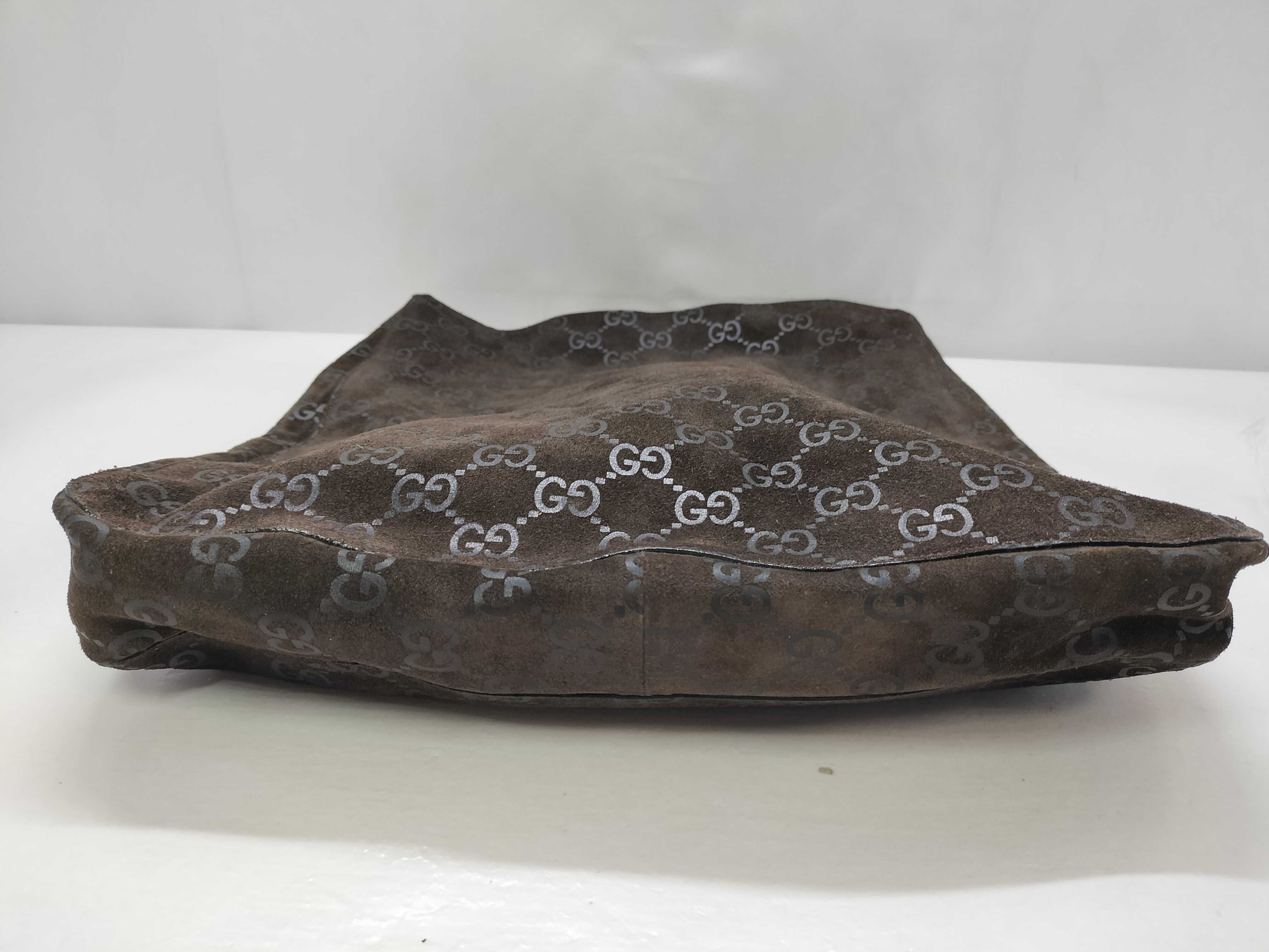 GG Genuine Leather Suede 2-Way Shoulder Bag — view 13
