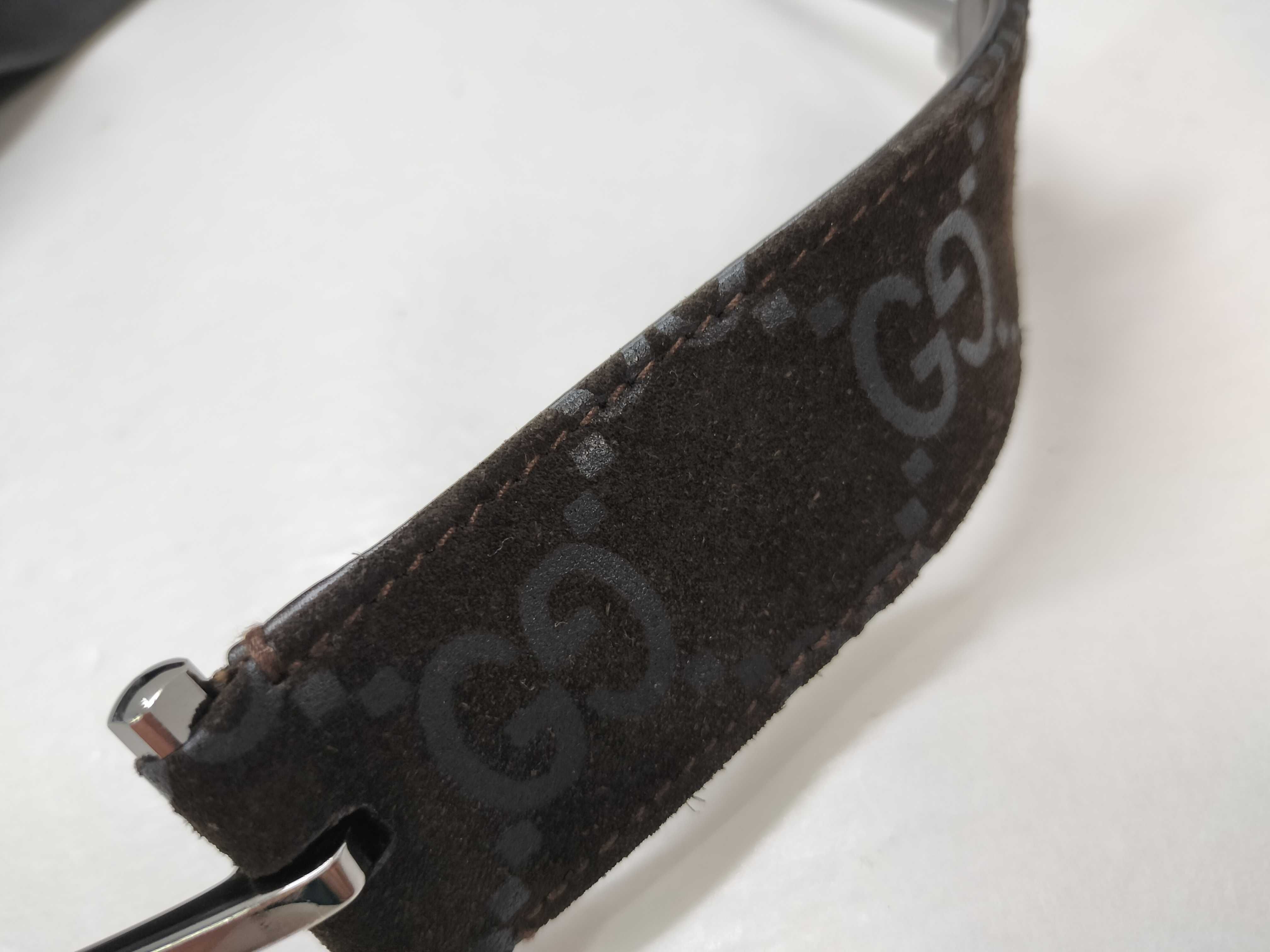 GG Genuine Leather Suede 2-Way Shoulder Bag — view 4
