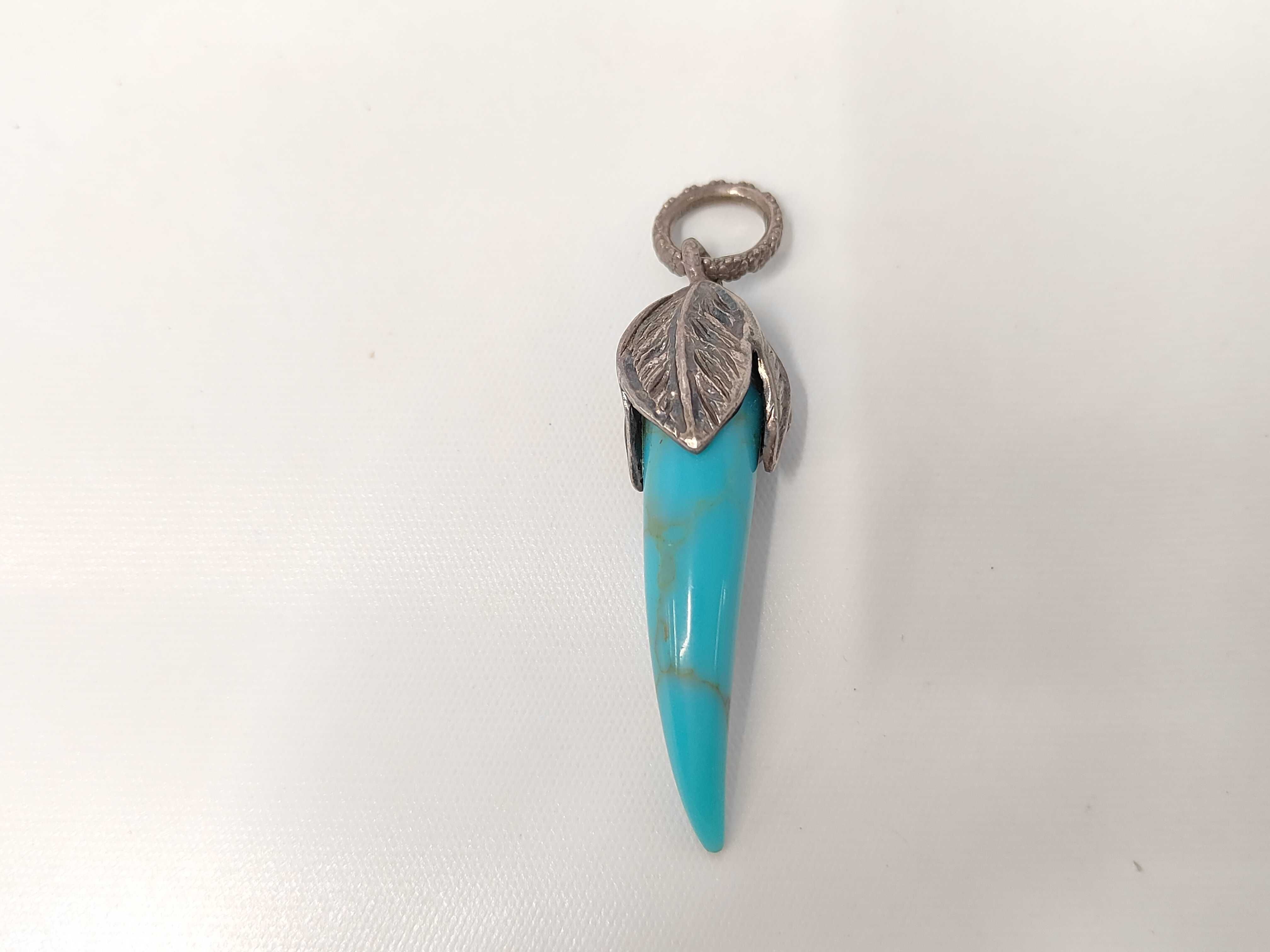 Angerforetos Horn Necklace Top 925 Pendant Top — view 2