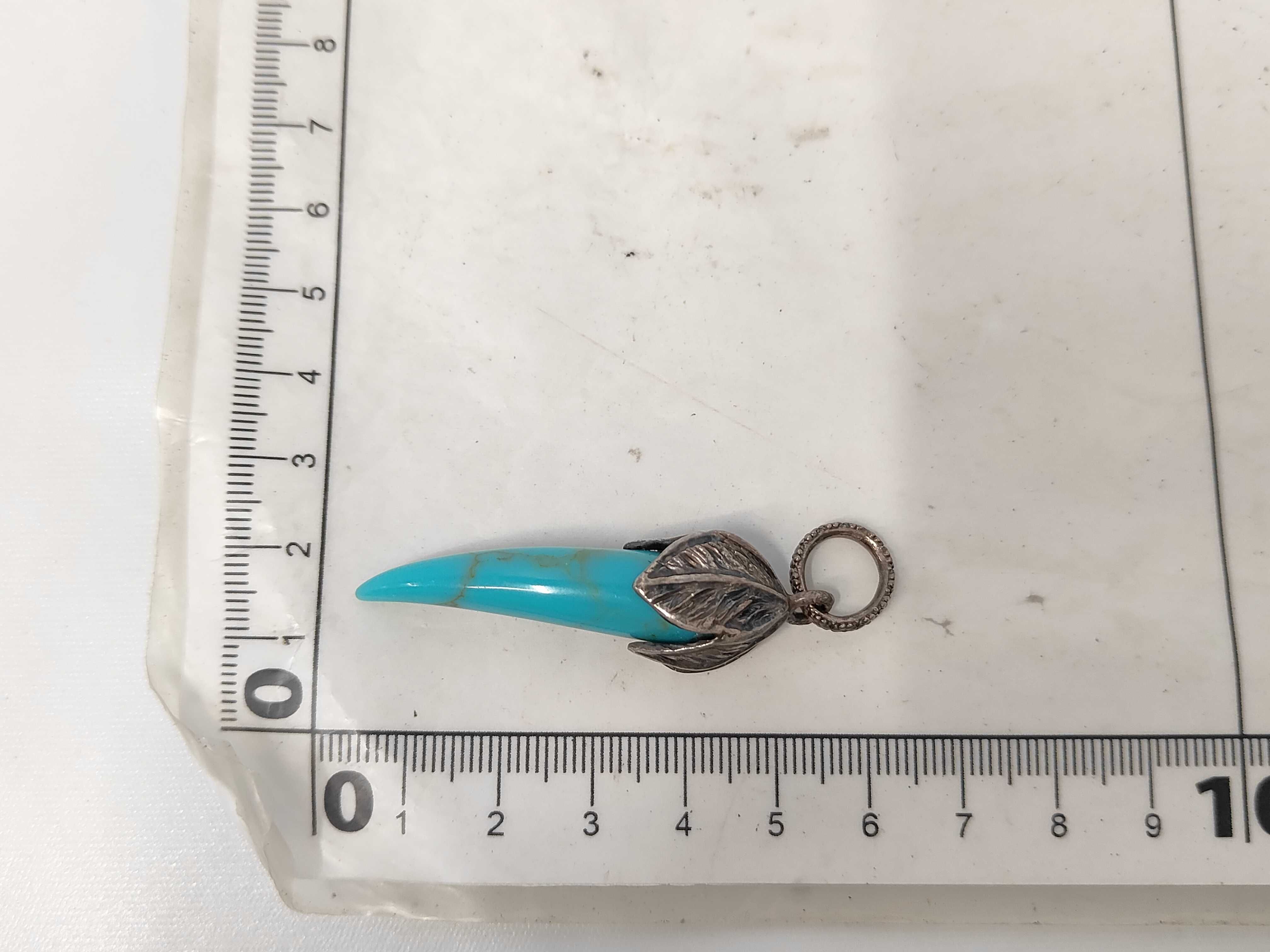 Angerforetos Horn Necklace Top 925 Pendant Top — view 7