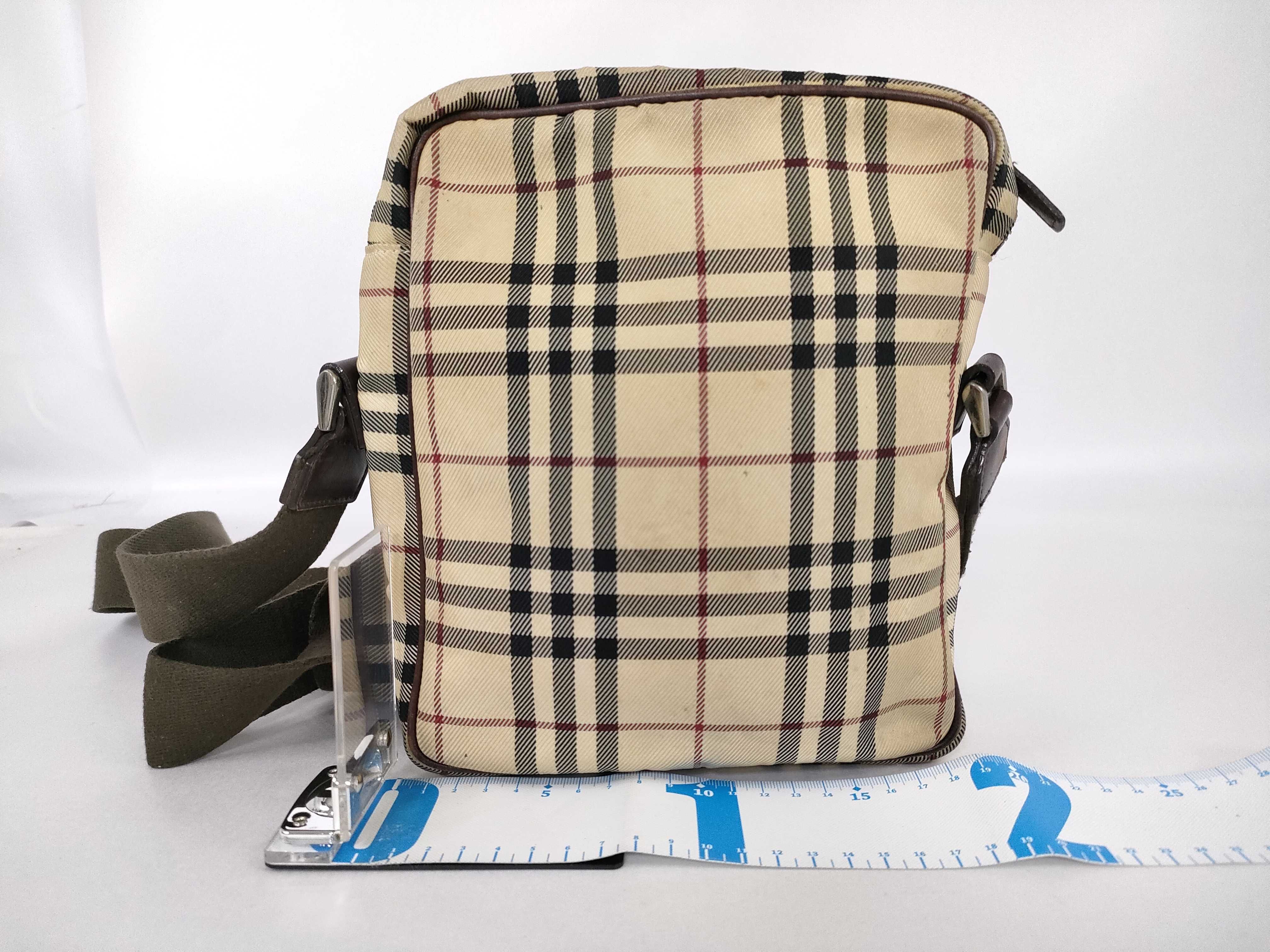 Shoulder Bag, Nova Check Pattern, Beige — view 2