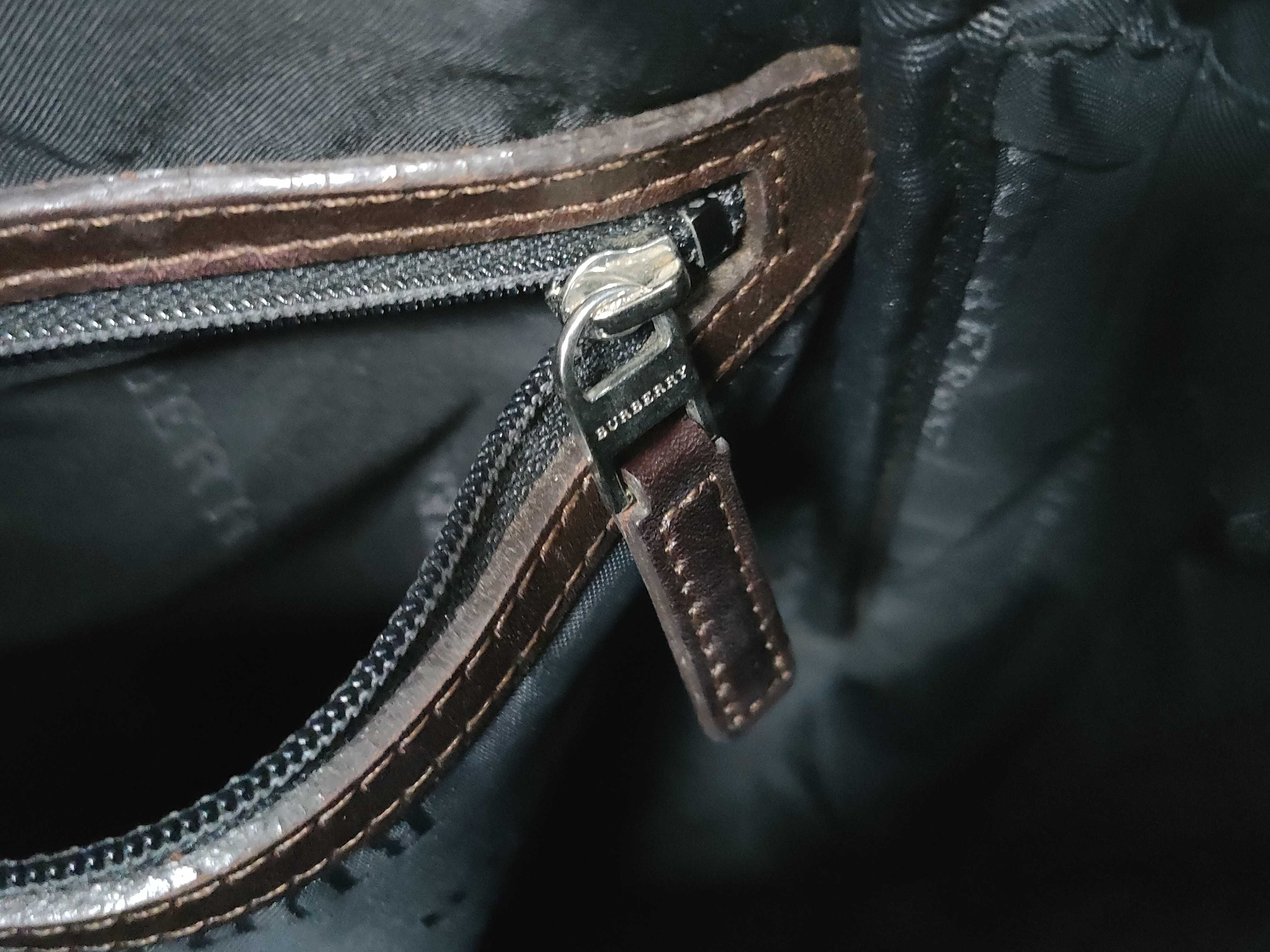 Shoulder Bag, Nova Check Pattern, Beige — view 12