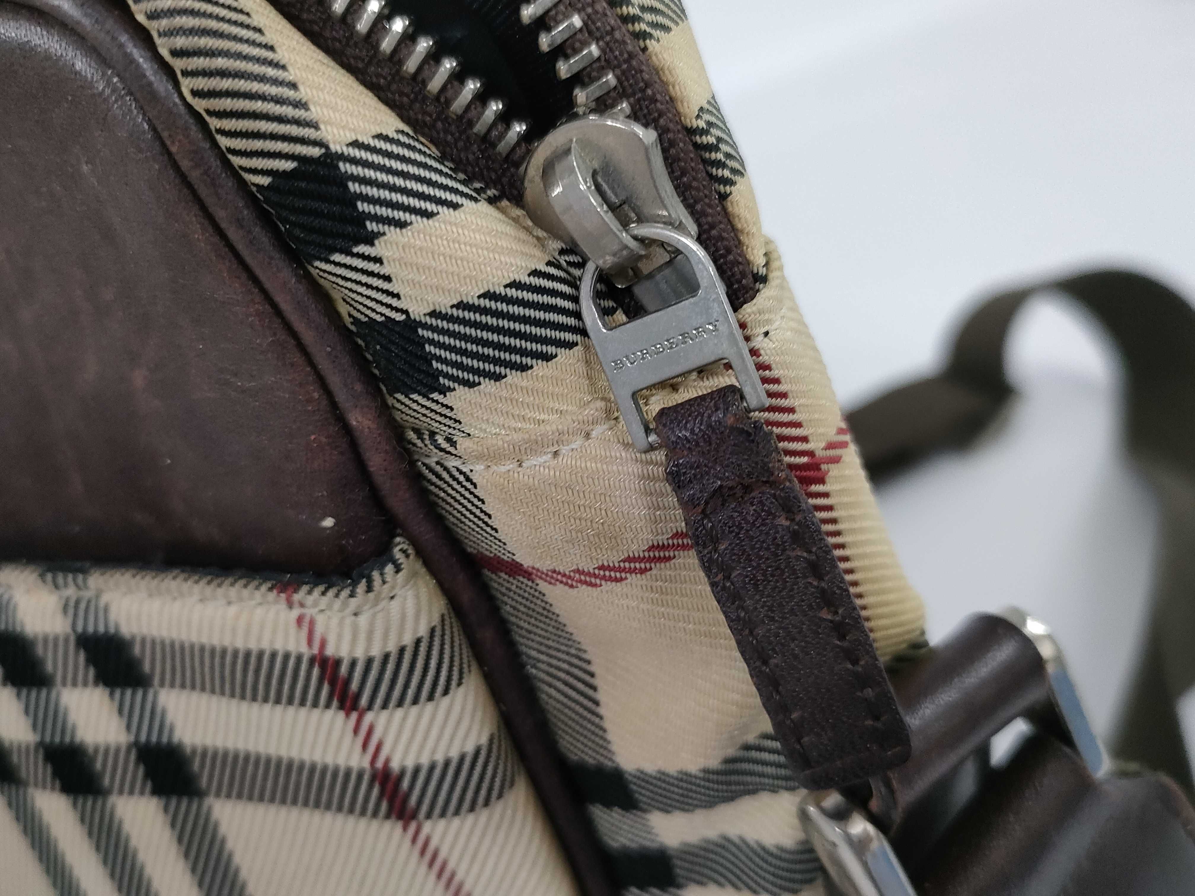 Shoulder Bag, Nova Check Pattern, Beige — view 13