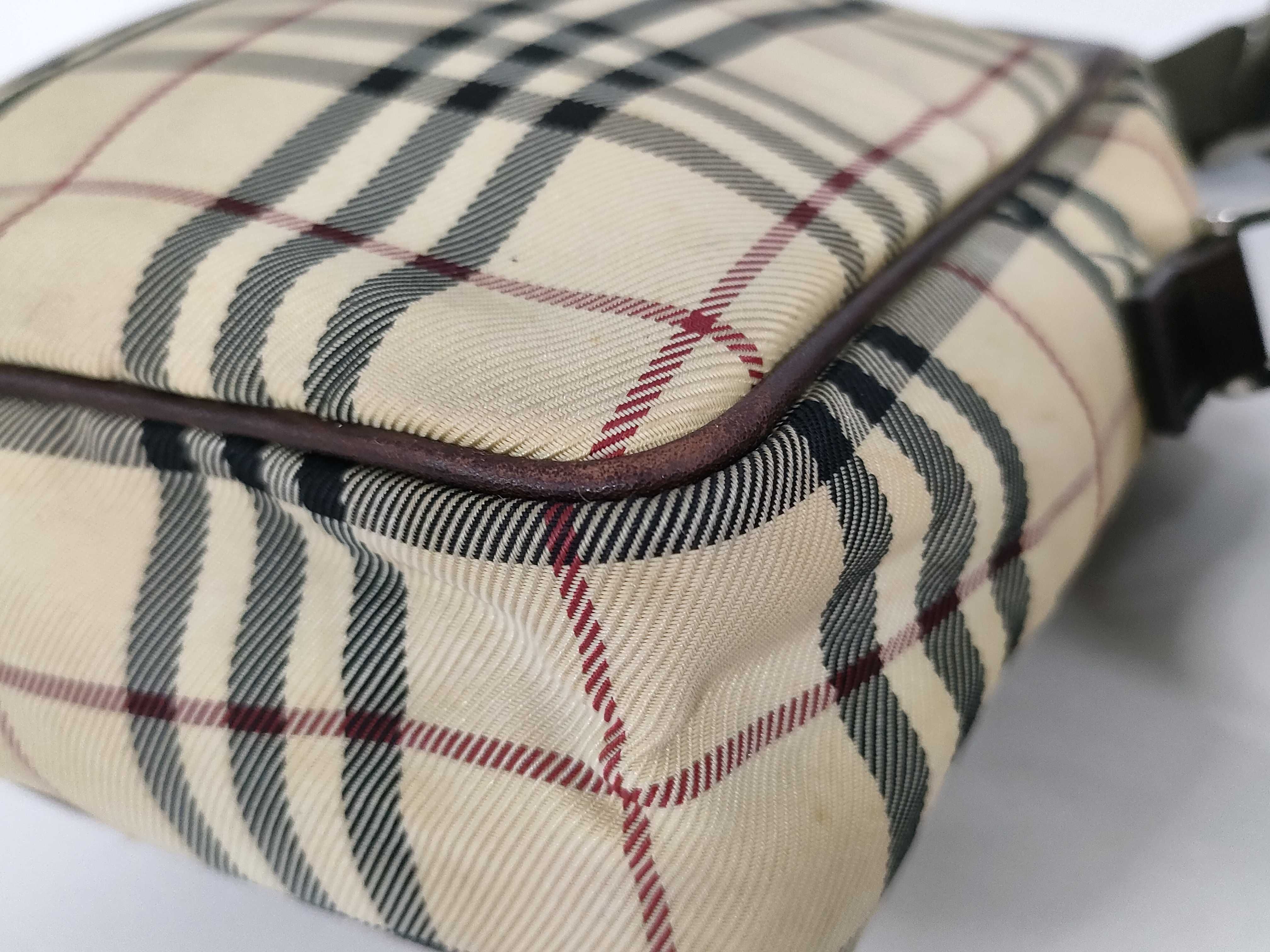 Shoulder Bag, Nova Check Pattern, Beige — view 6