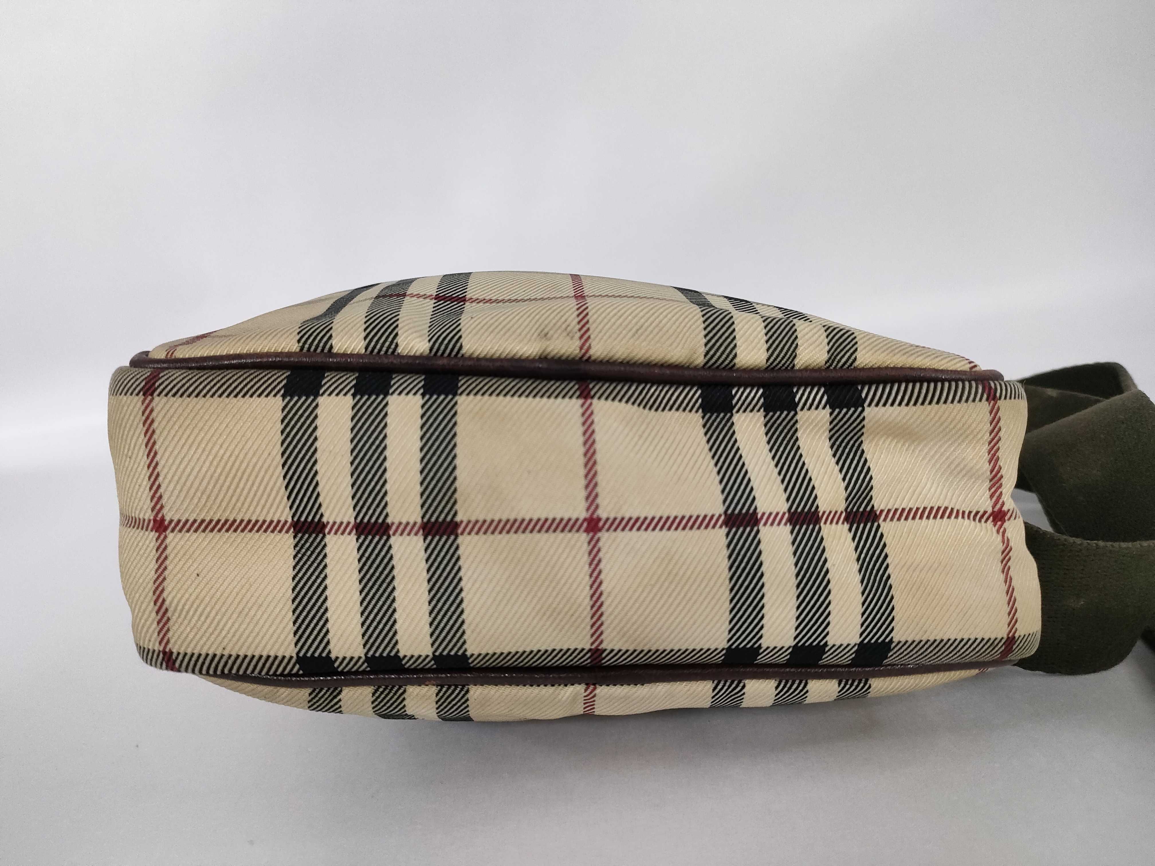 Shoulder Bag, Nova Check Pattern, Beige — view 7