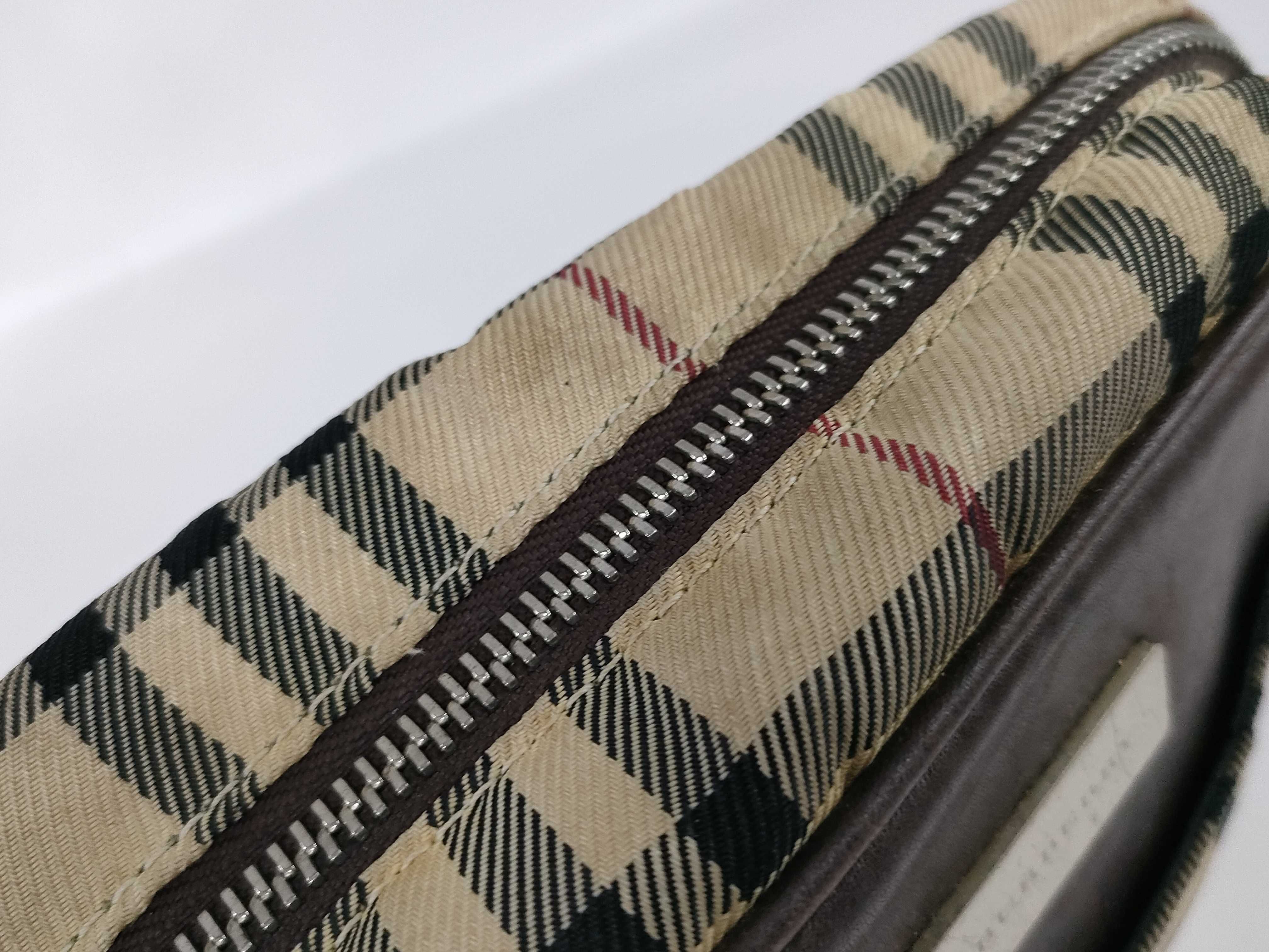 Shoulder Bag, Nova Check Pattern, Beige — view 8