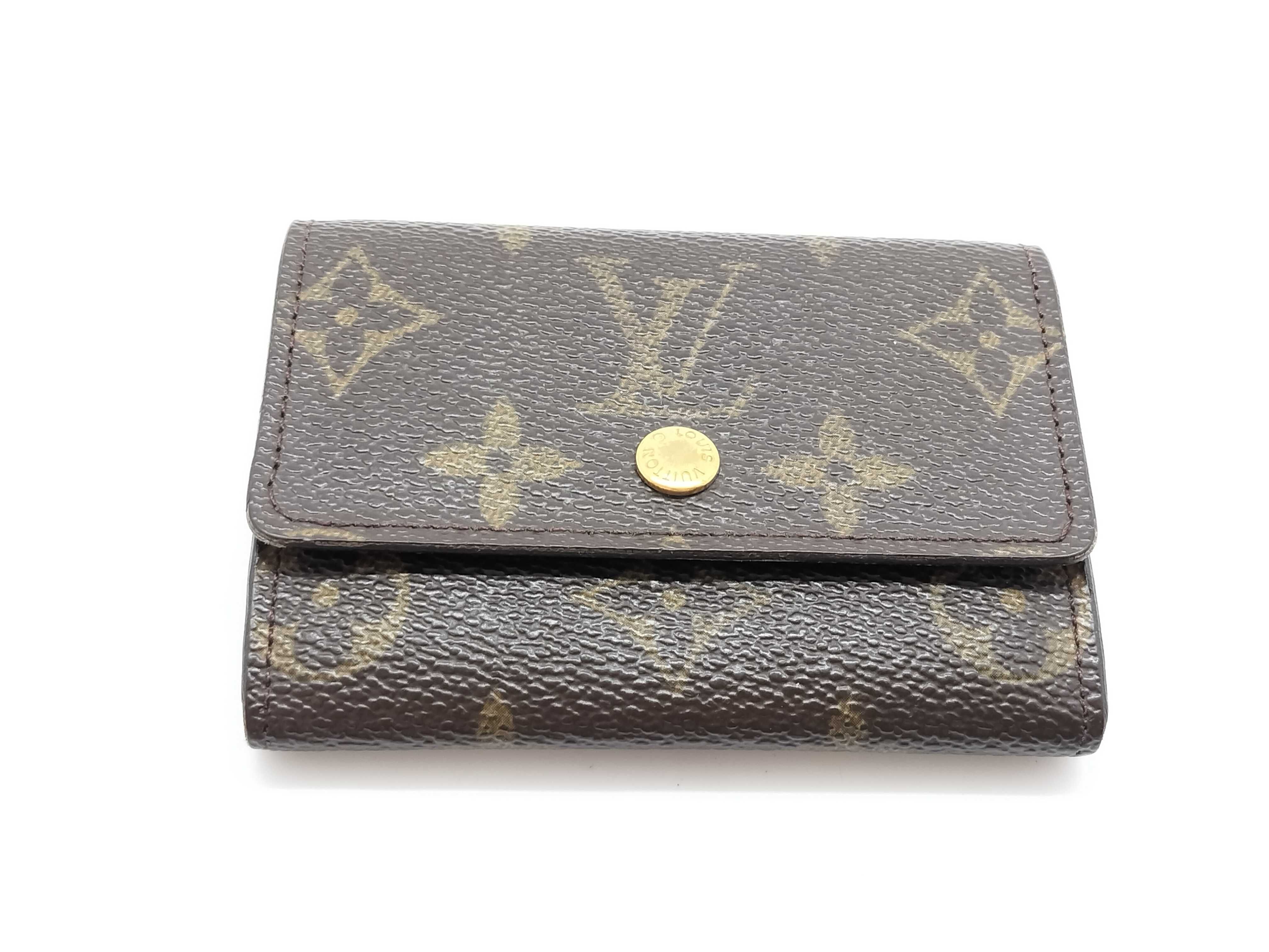 Monogram Portemonnaie Plat Coin Case