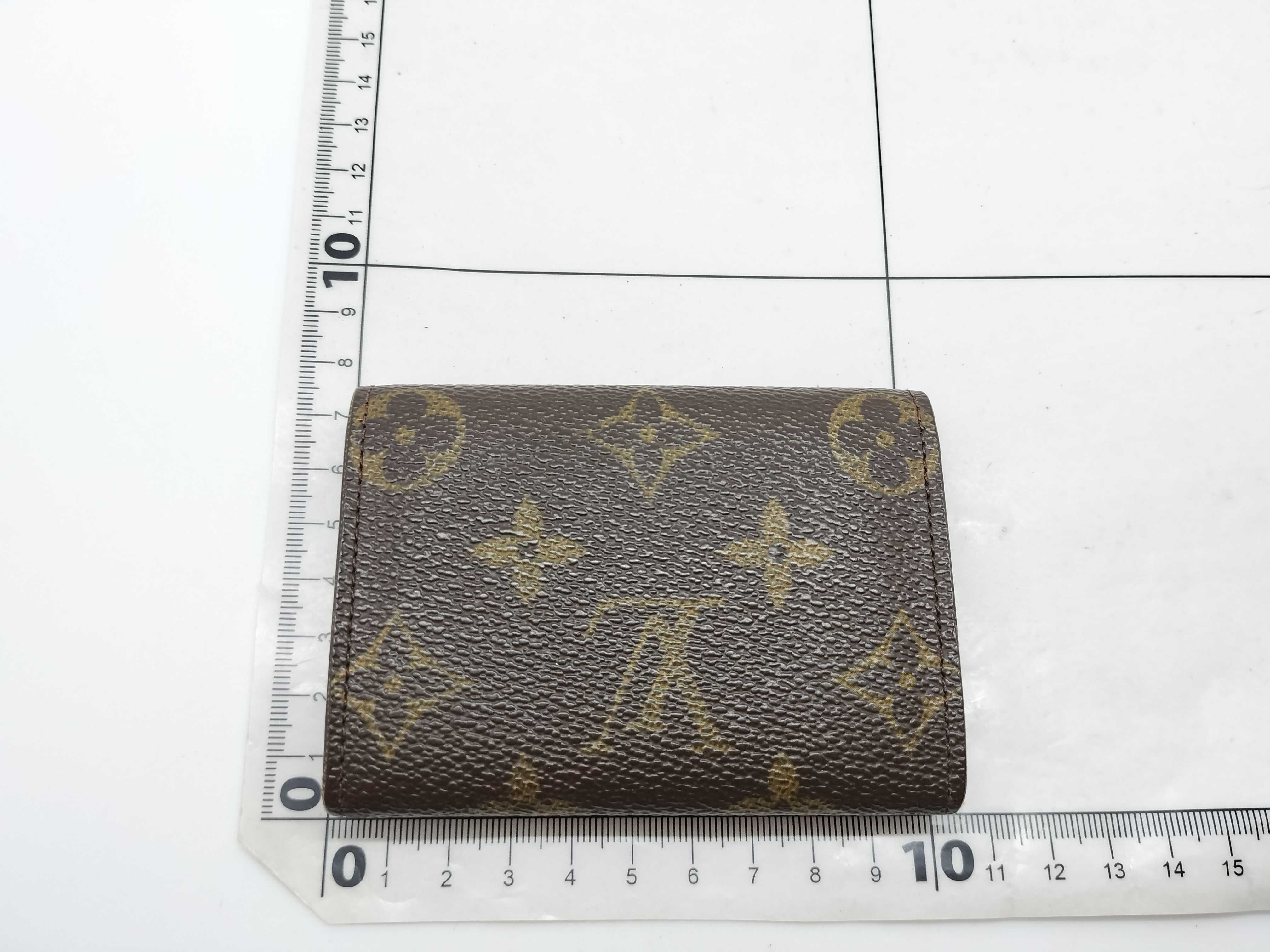Monogram Portemonnaie Plat Coin Case — view 2
