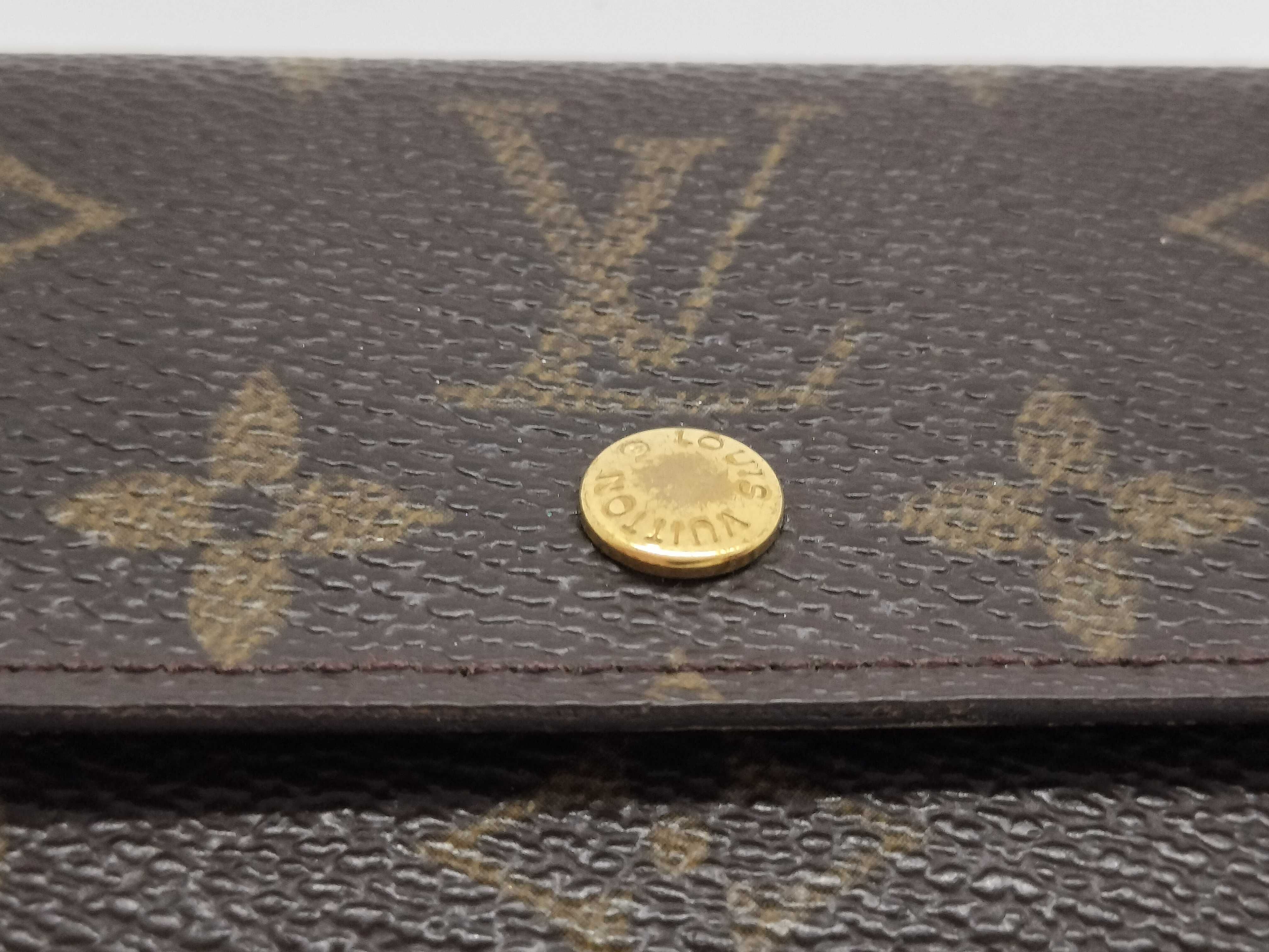 Monogram Portemonnaie Plat Coin Case — view 12