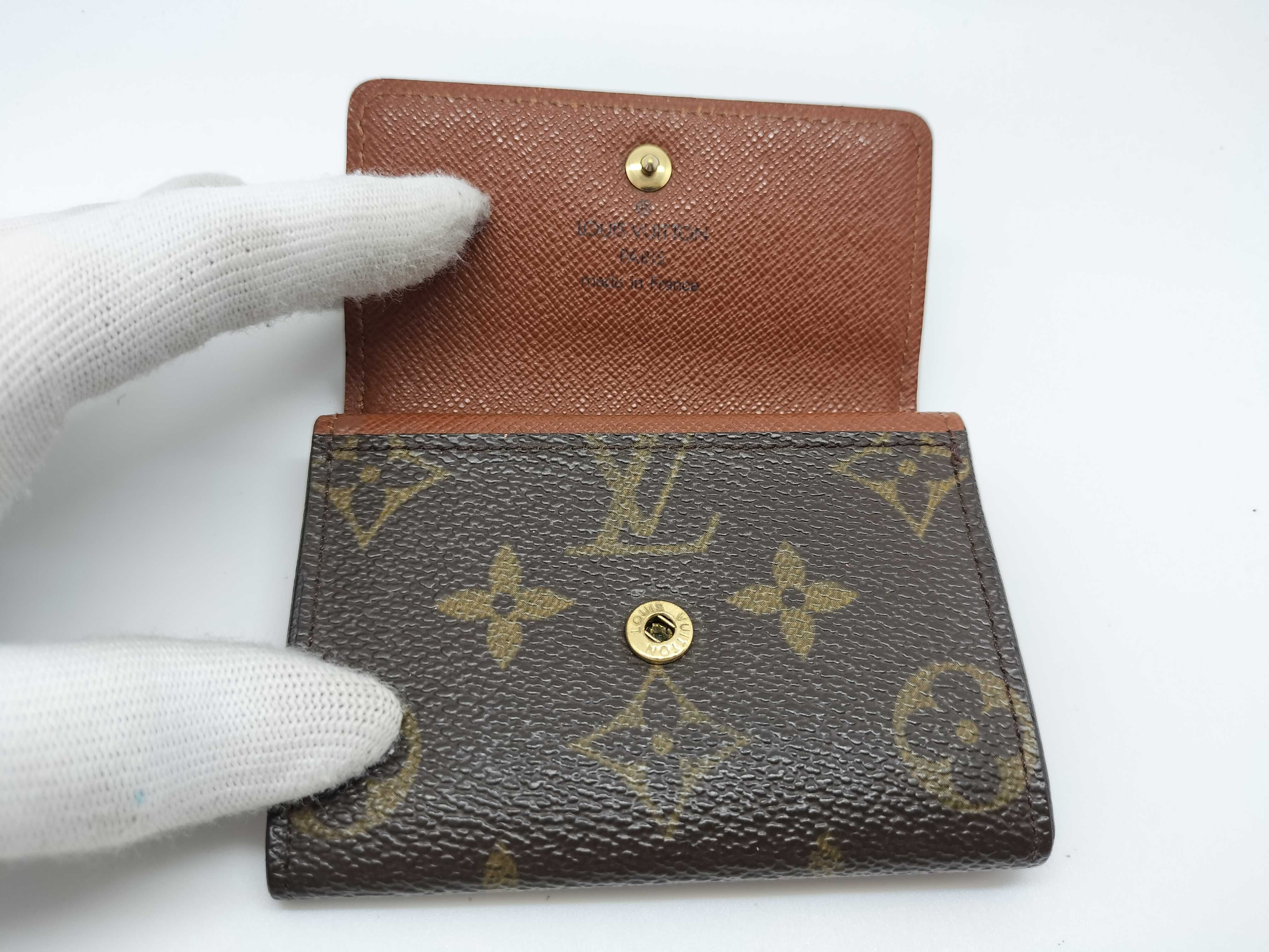 Monogram Portemonnaie Plat Coin Case — view 7