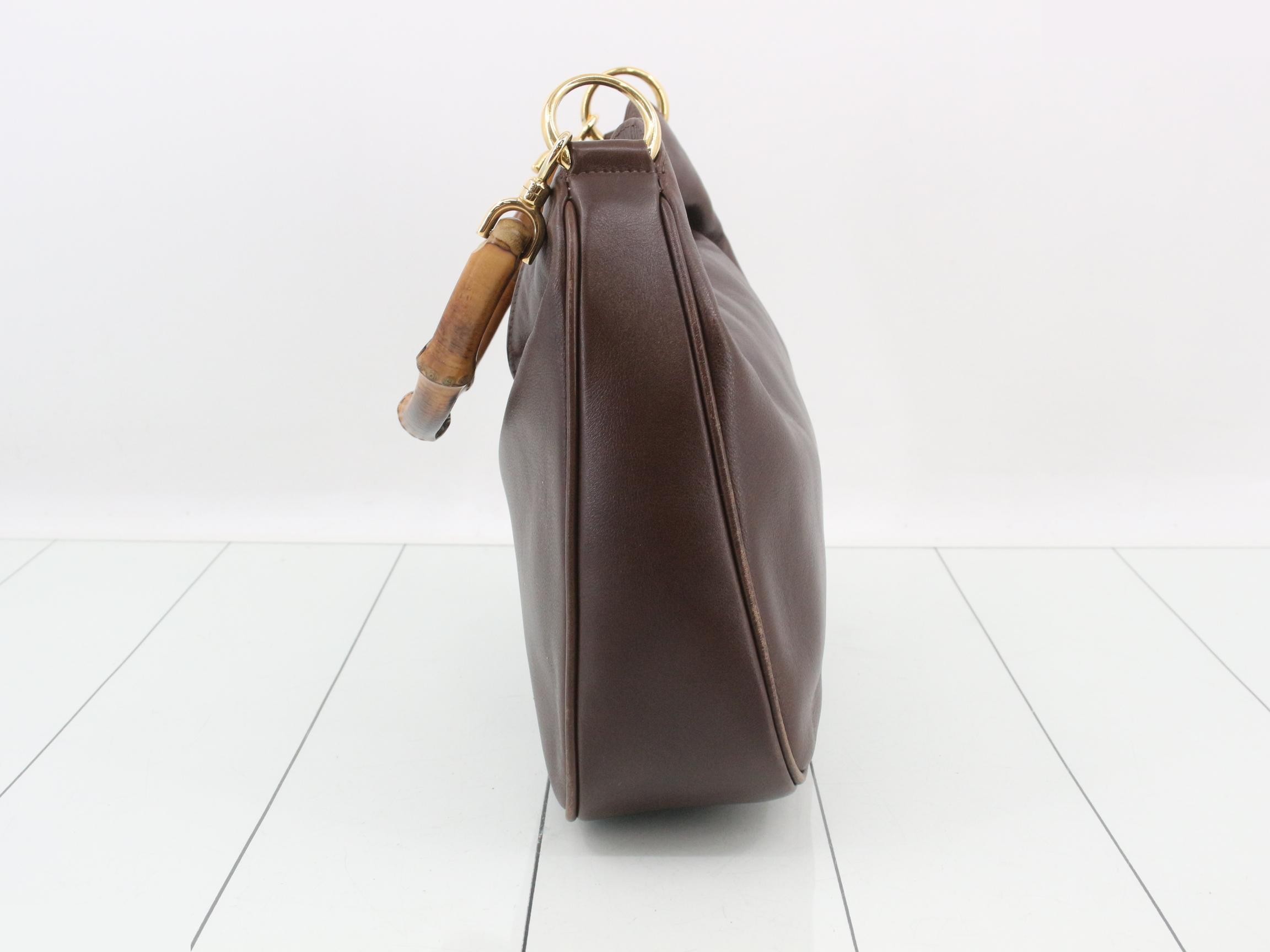 Bamboo Leather 2-Way Handbag — view 3