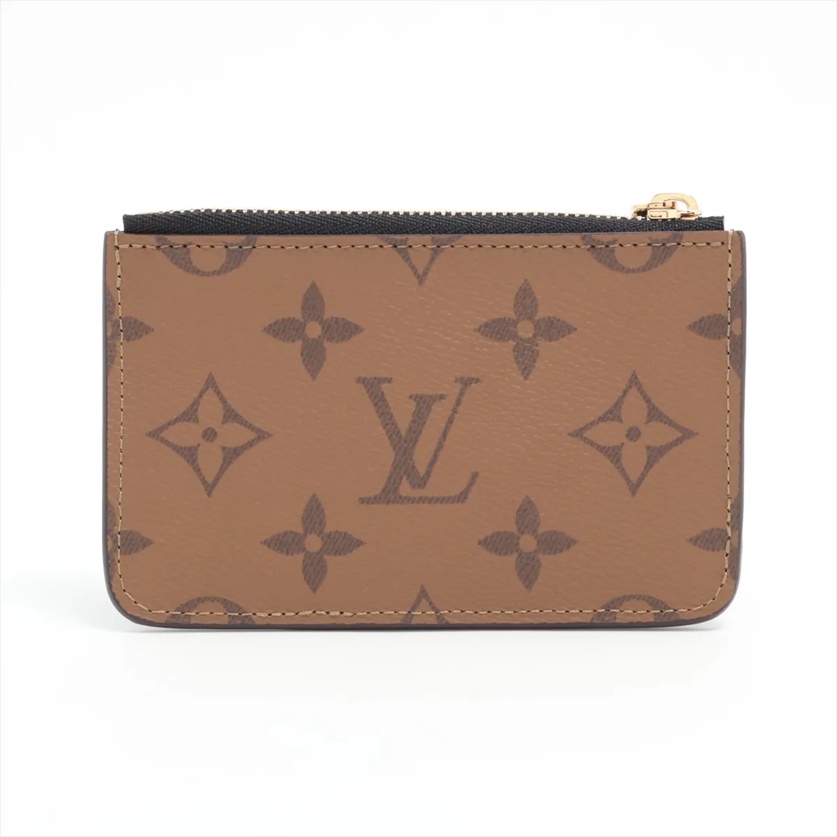 Monogram Reverse Porte Cartes Romy M81912 Brown Coin Case (RFID detected) — view 2
