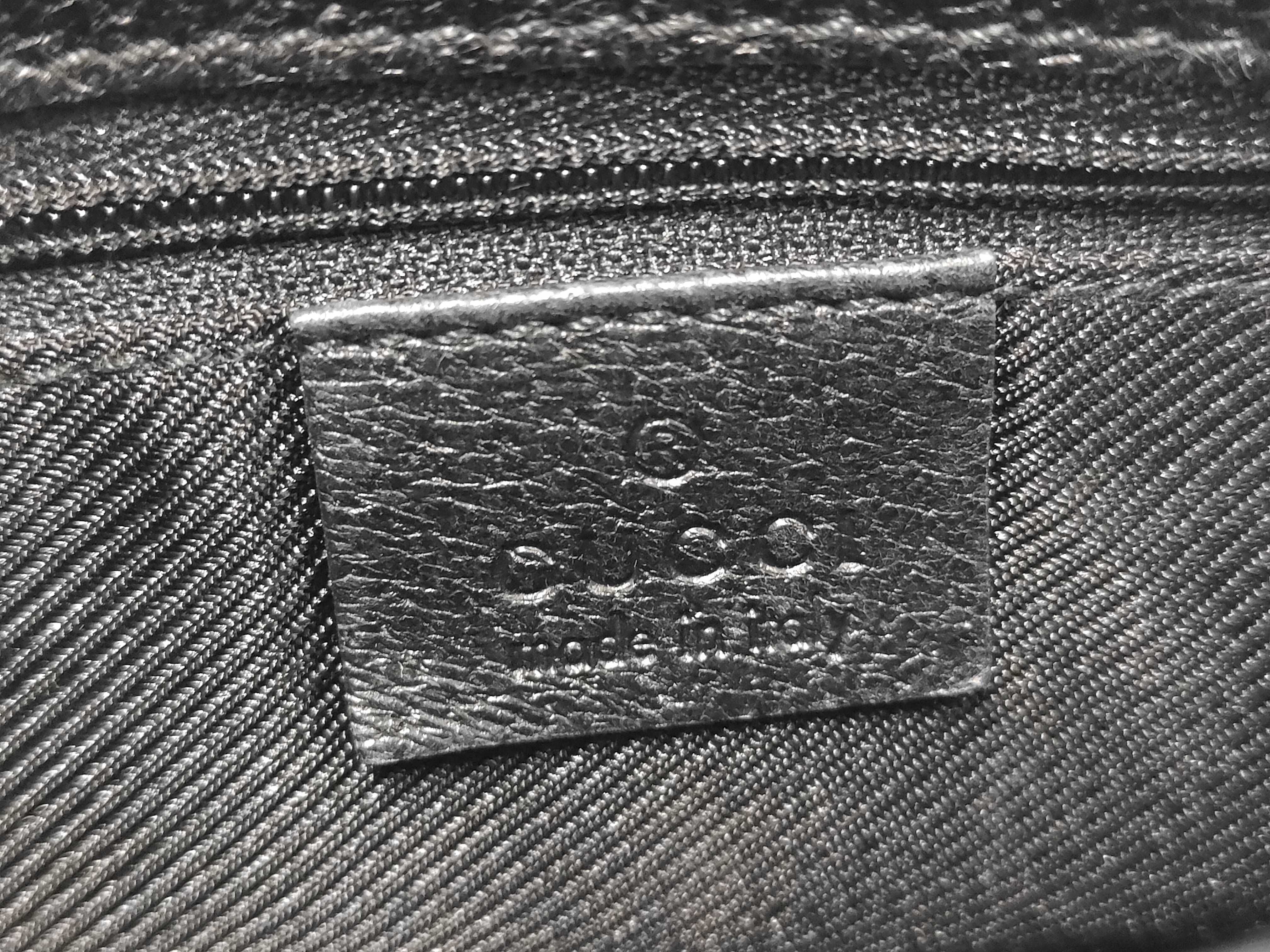 bag, black GG canvas bag — view 13