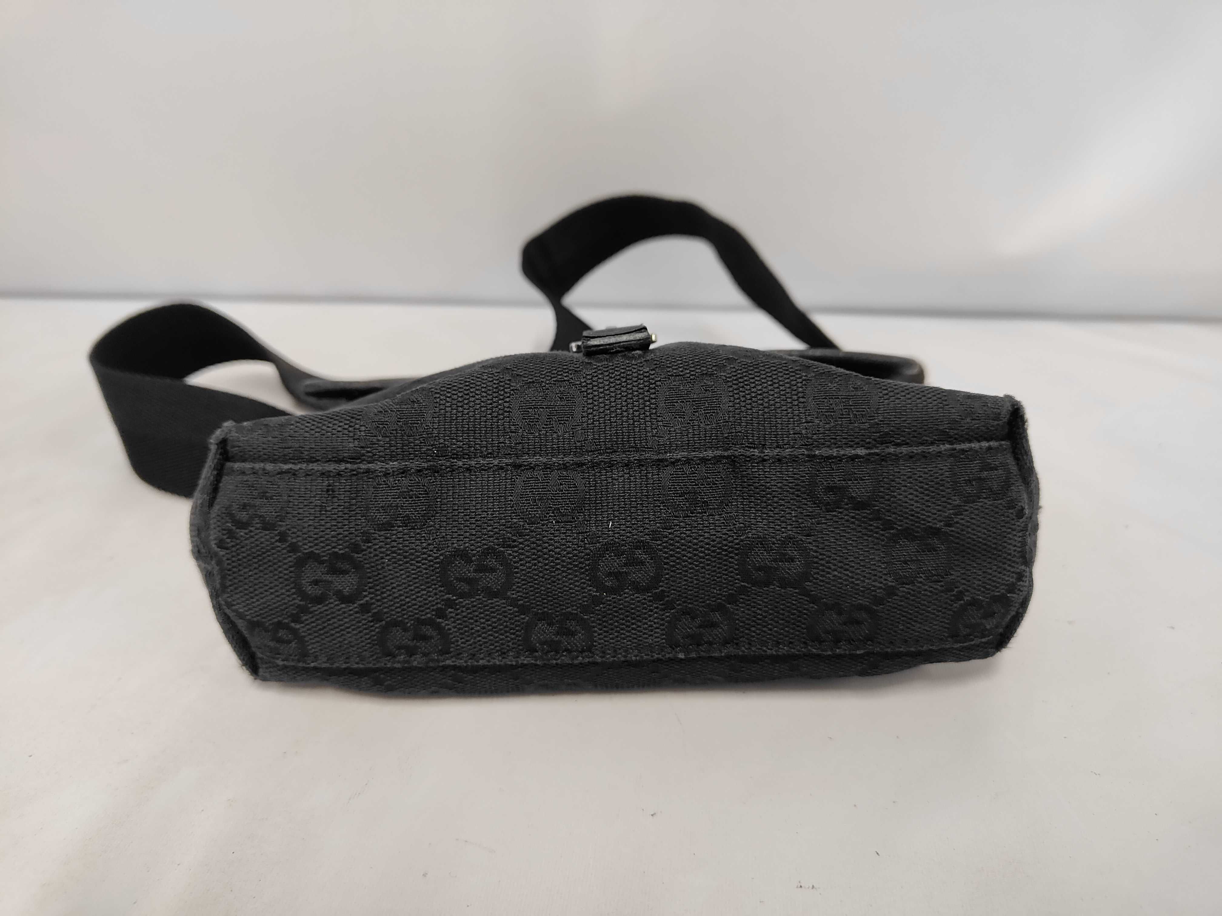 bag, black GG canvas bag — view 3