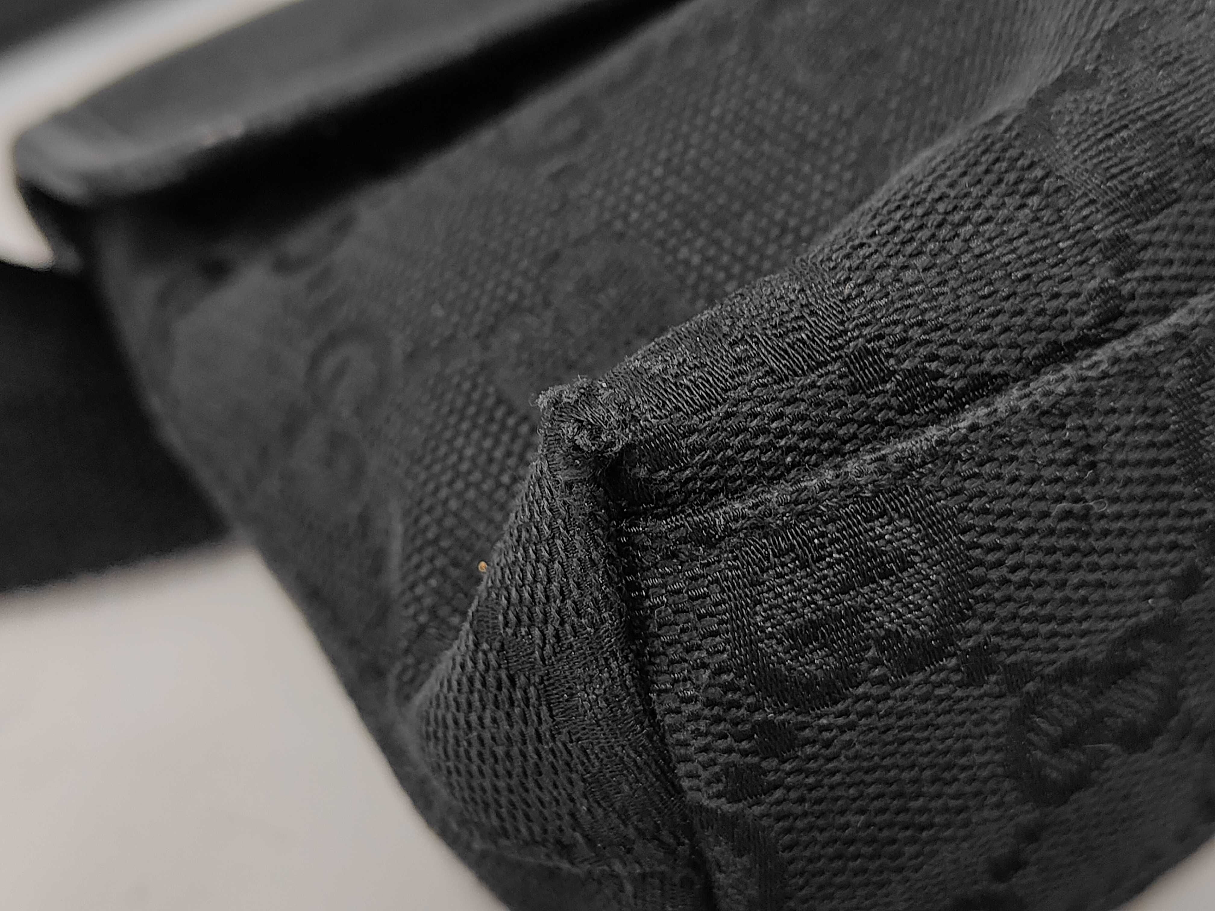 bag, black GG canvas bag — view 4