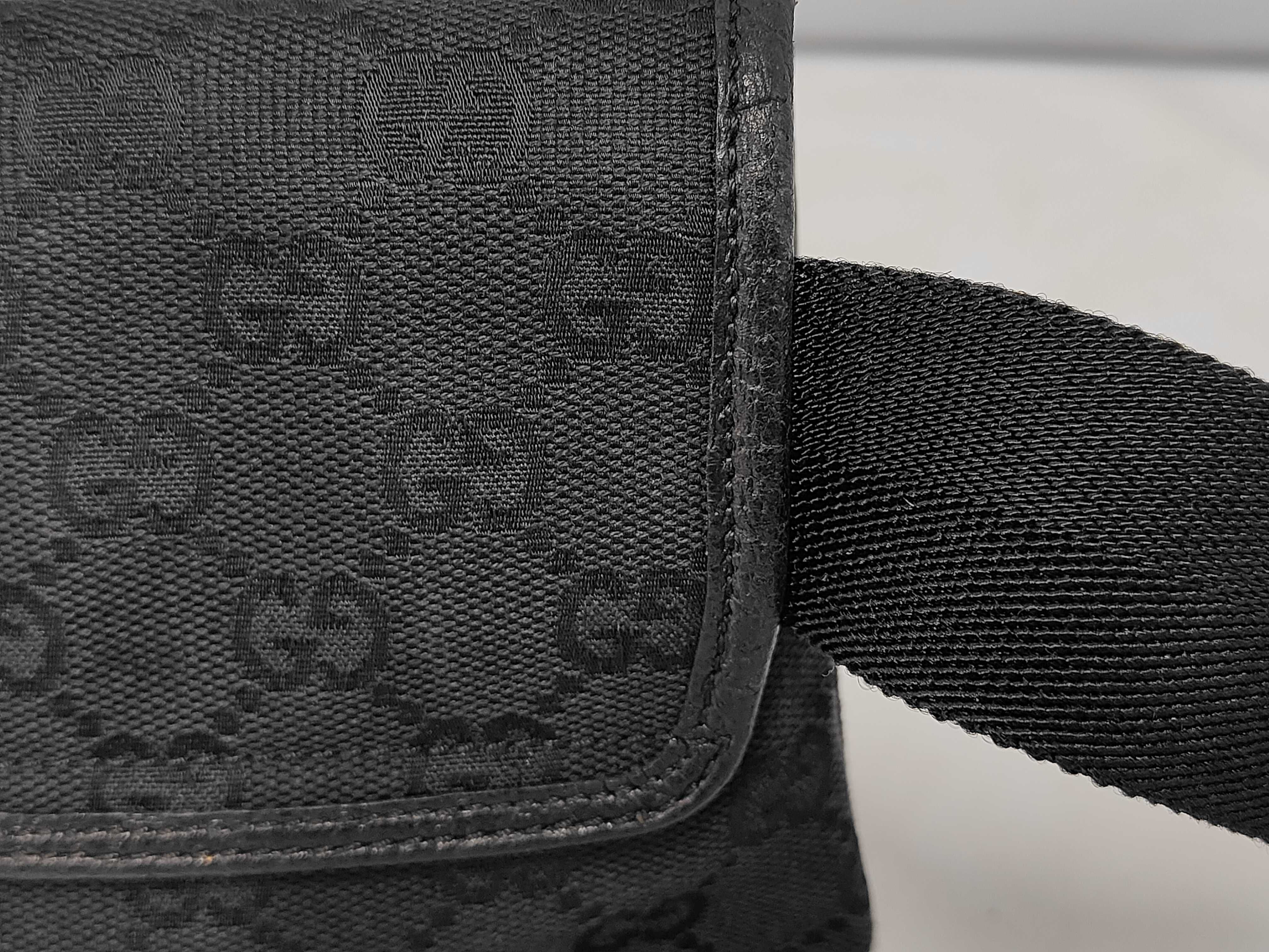 bag, black GG canvas bag — view 7