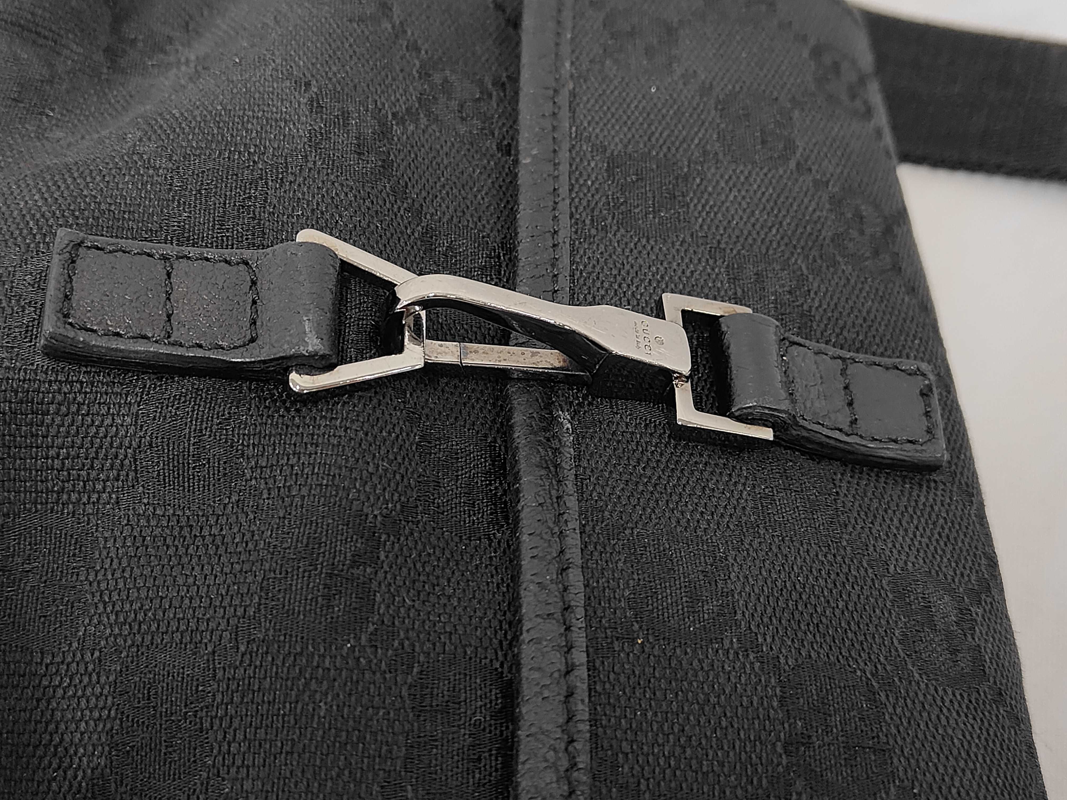 bag, black GG canvas bag — view 8
