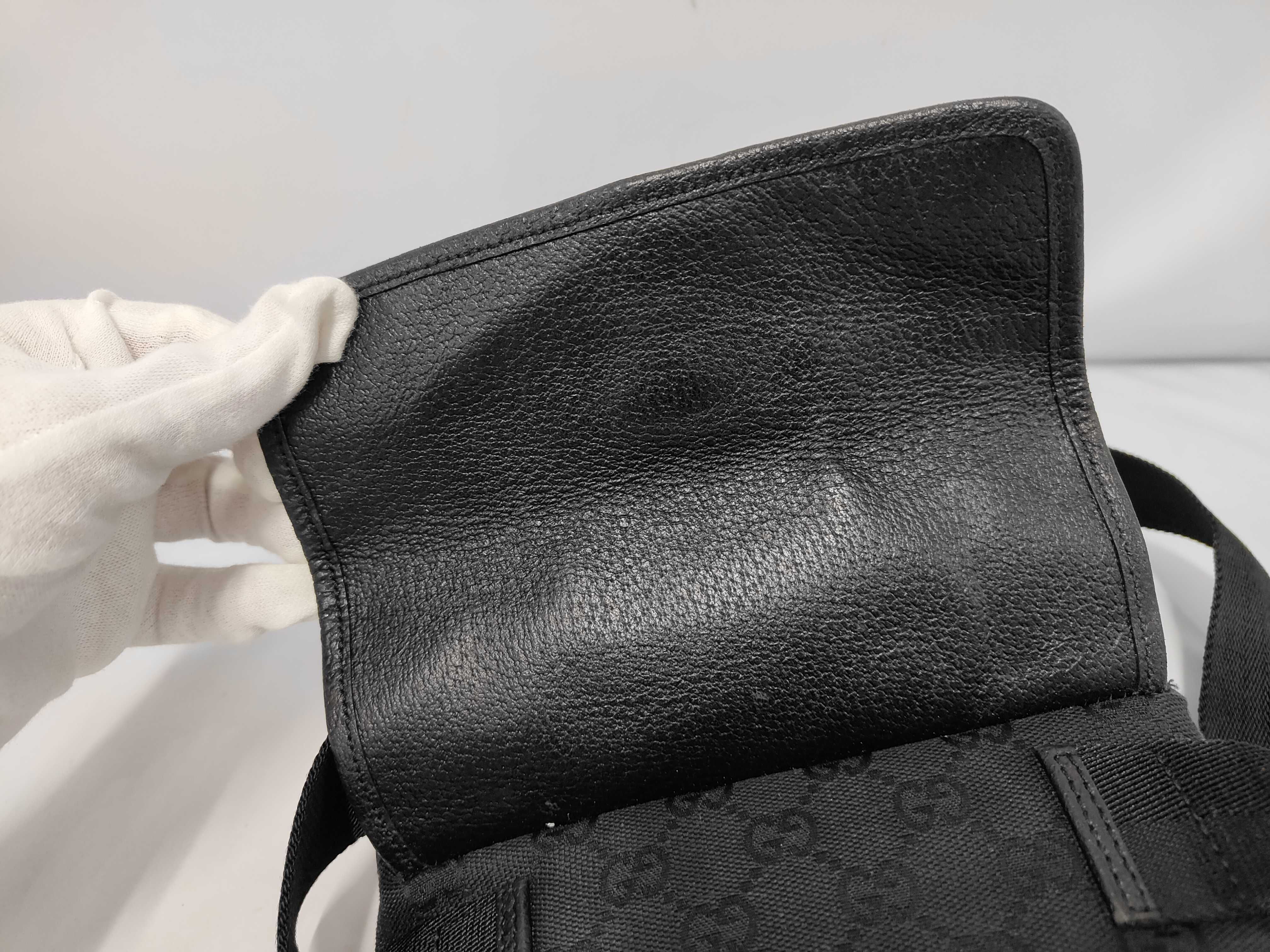 bag, black GG canvas bag — view 9