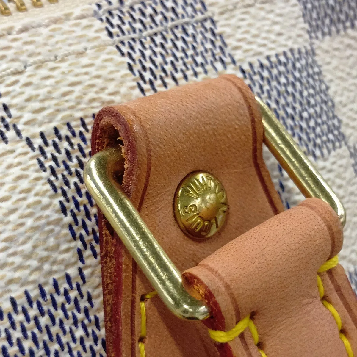 Damier Azur Speedy 30 N41533 DU2079 White — view 12