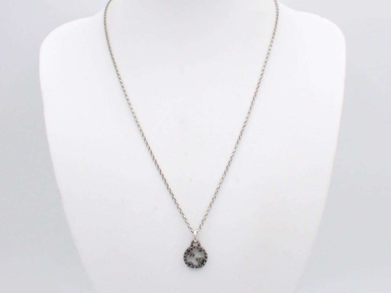 Necklace, 925 sterling silver, 7.2g, chain approximately 45cm — view 3