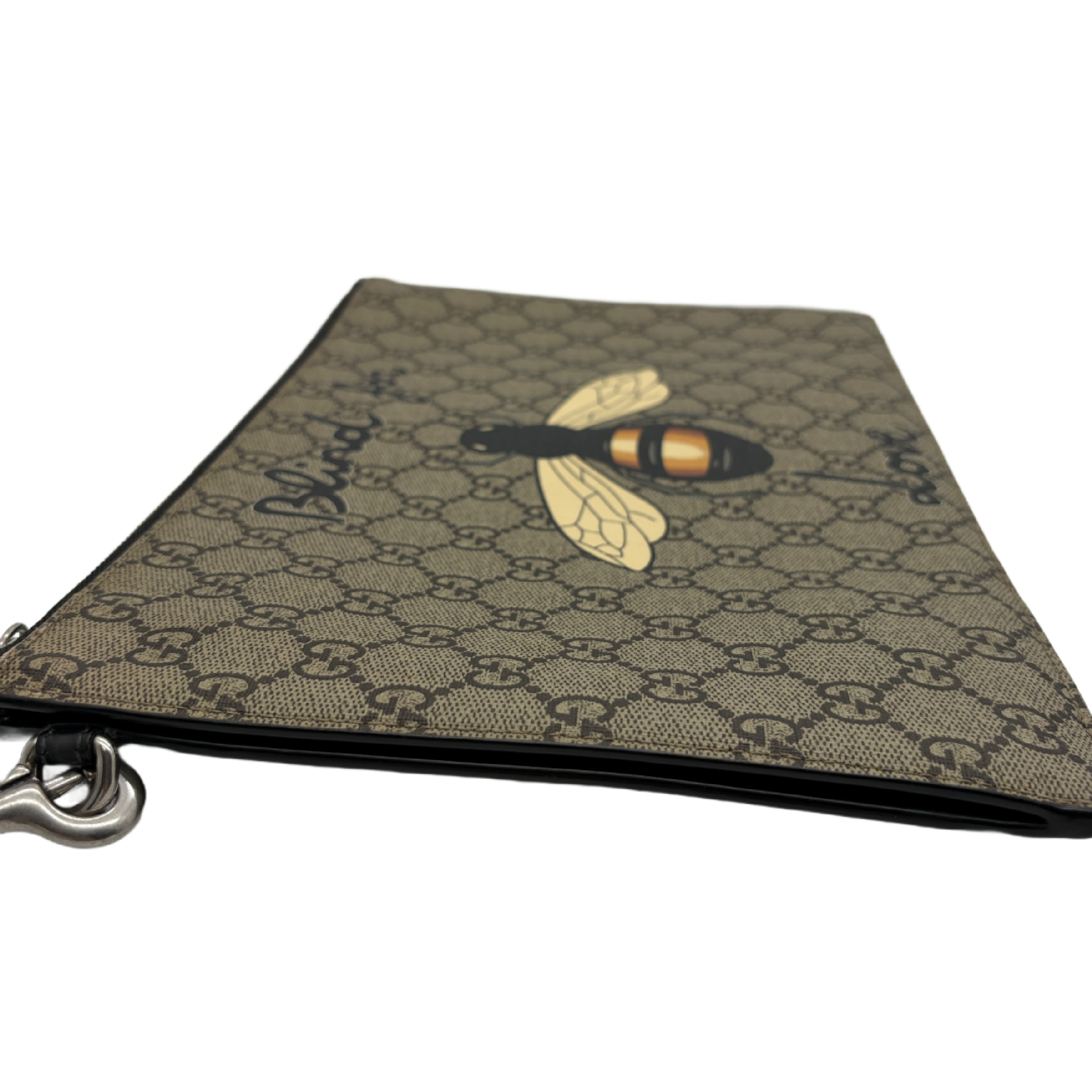 GG Supreme Bee Blind for Love Clutch Bag — view 3