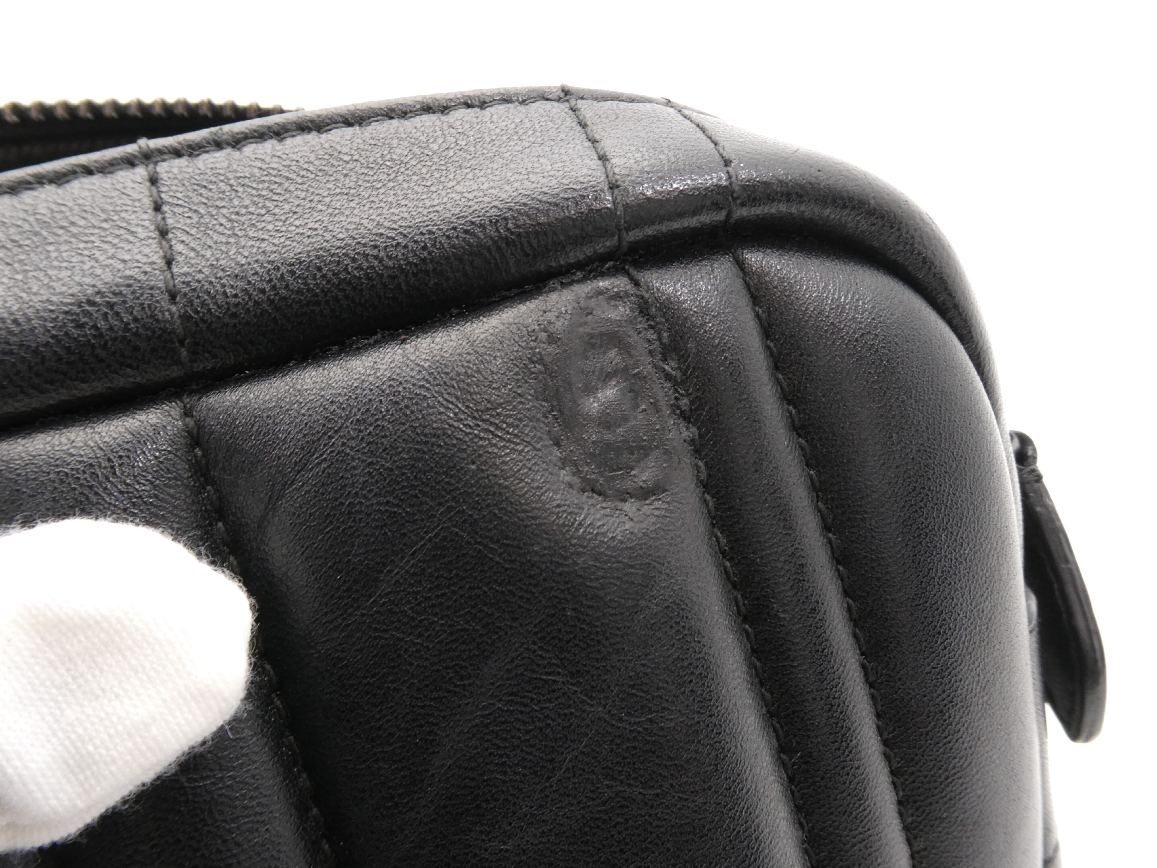 TB Logo Leather Chain Shoulder Bag — view 9