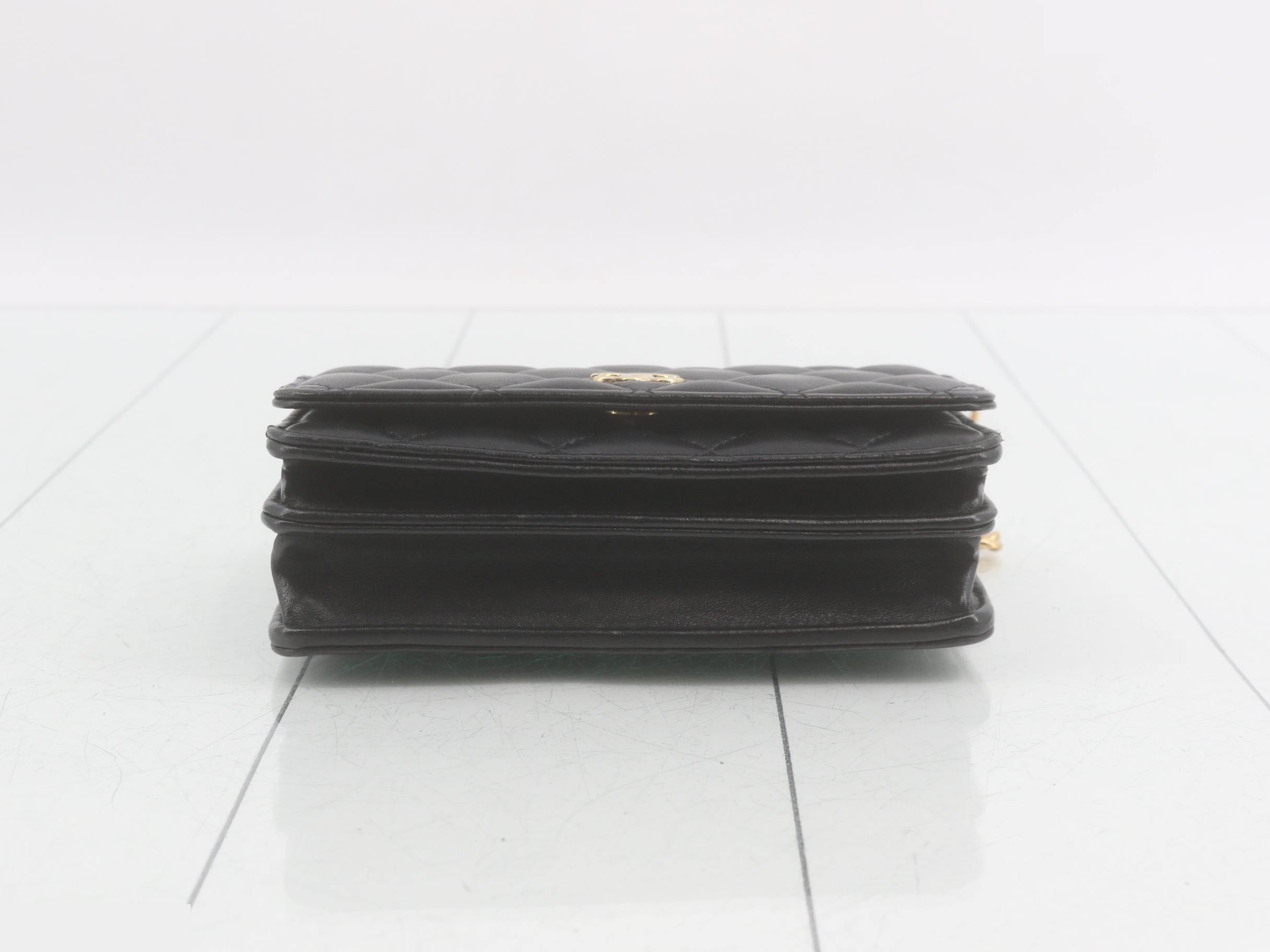 Matelassé Bijou Chain Wallet — view 3