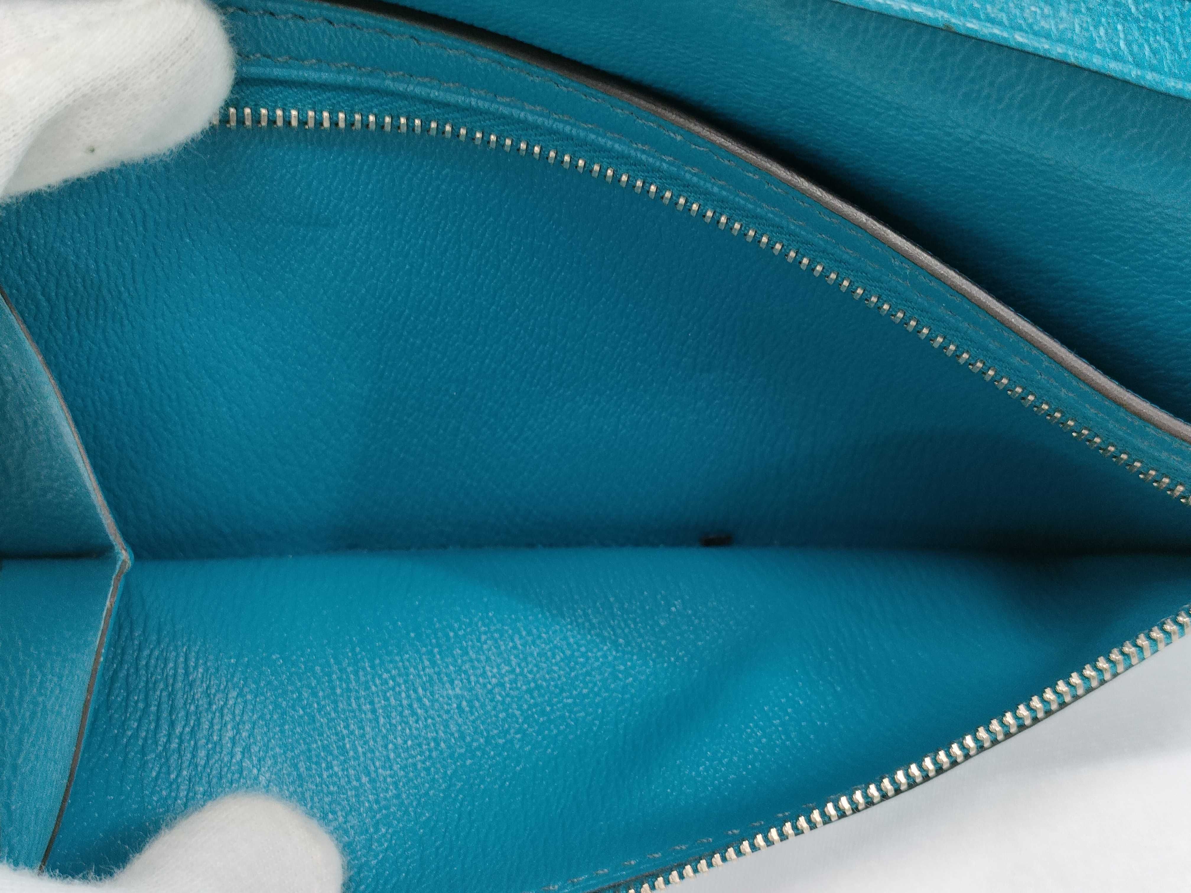 Bearn Hermes Bearn Soufflé Alligator Wallet — view 11