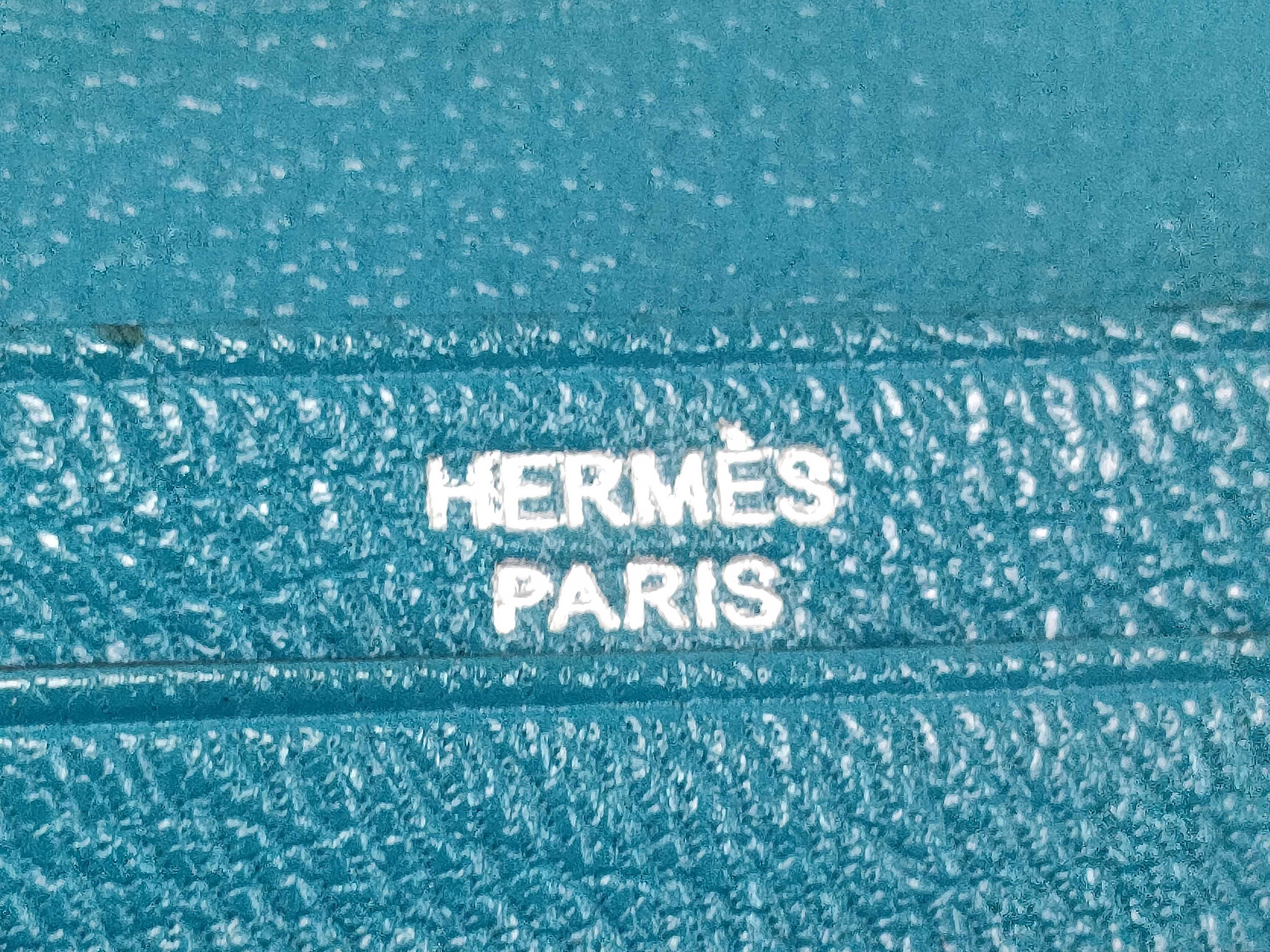 Bearn Hermes Bearn Soufflé Alligator Wallet — view 9