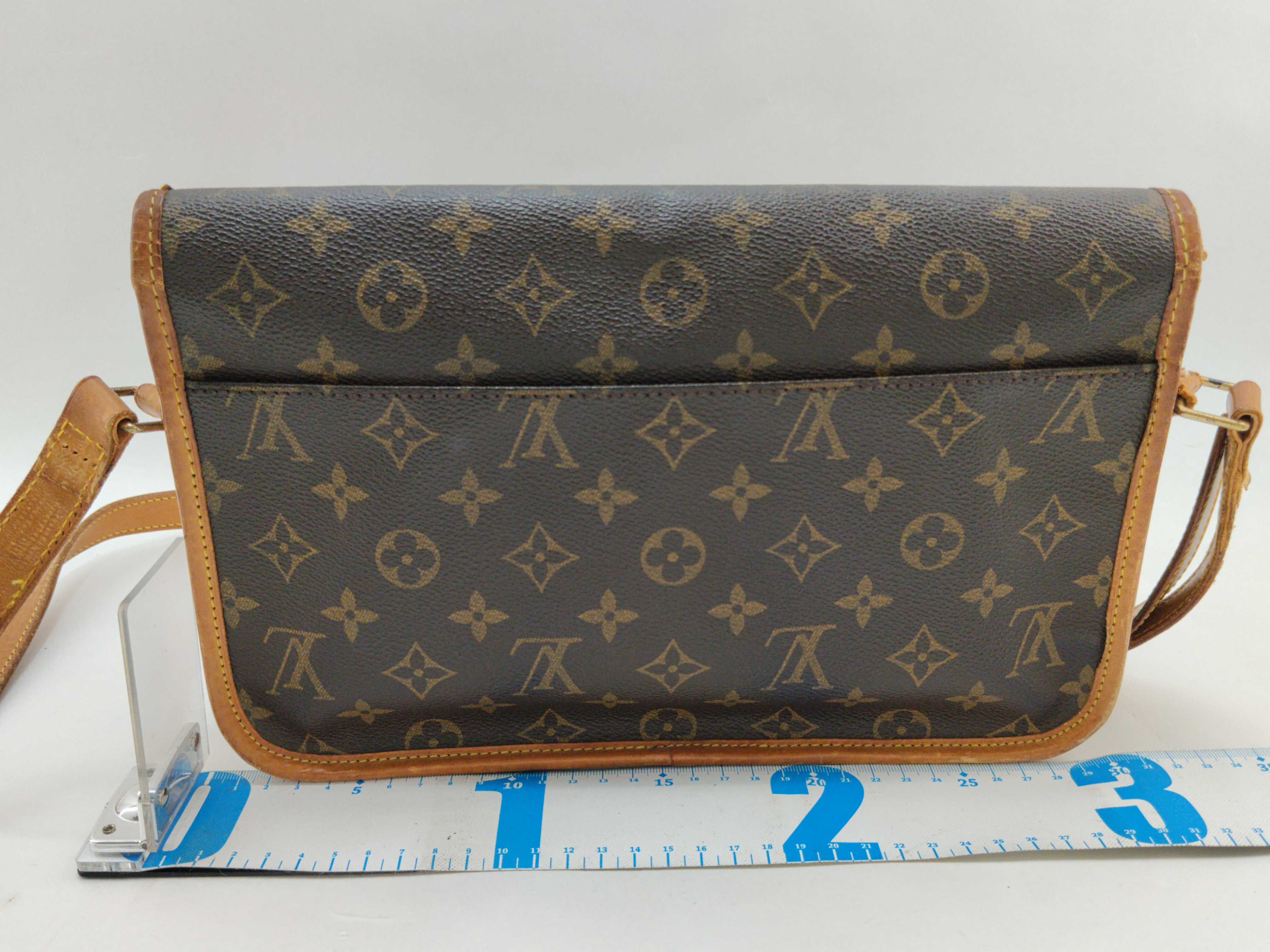 Monogram Shoulder Bag, Brown — view 2