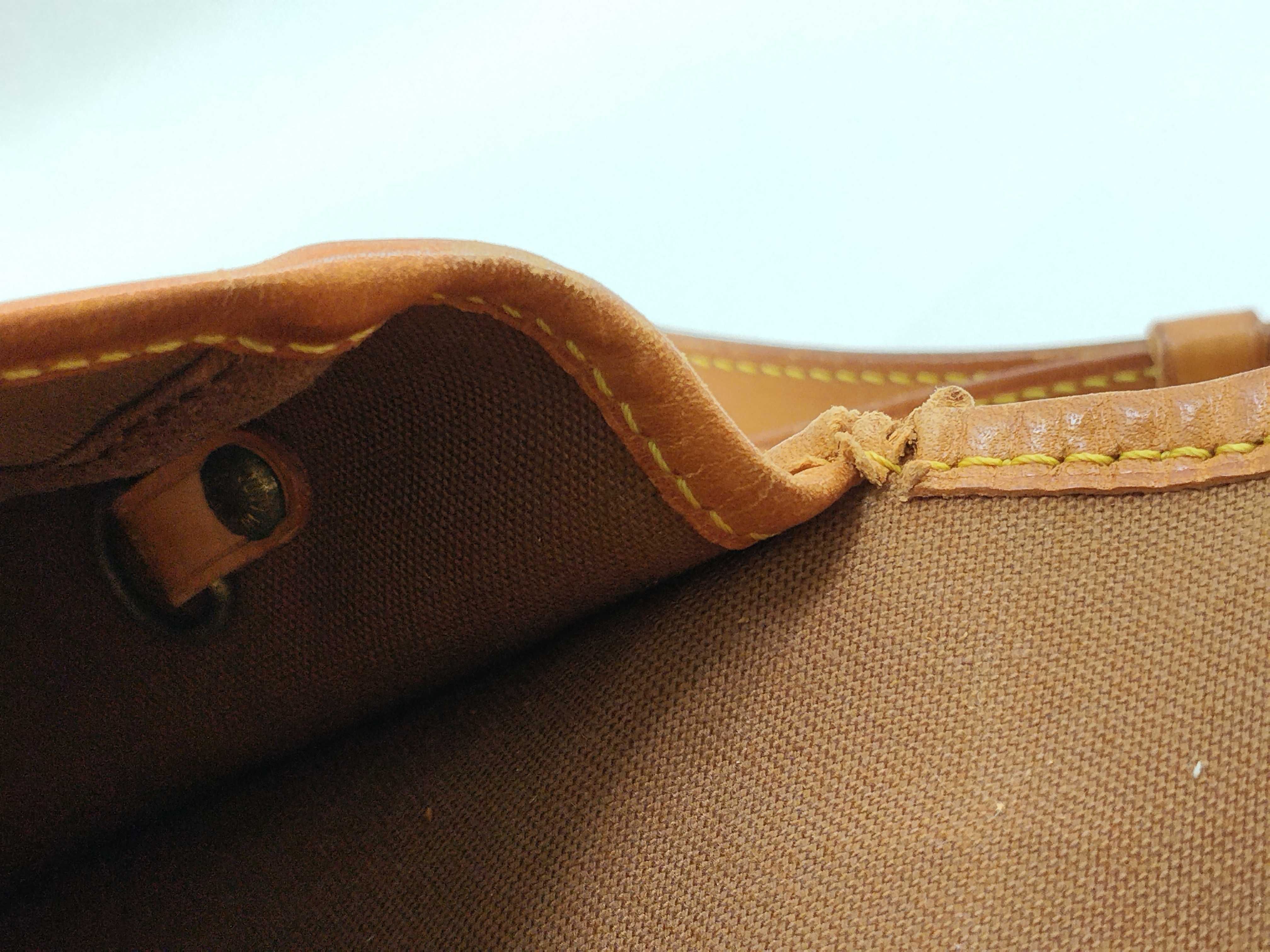 Monogram Shoulder Bag, Brown — view 11