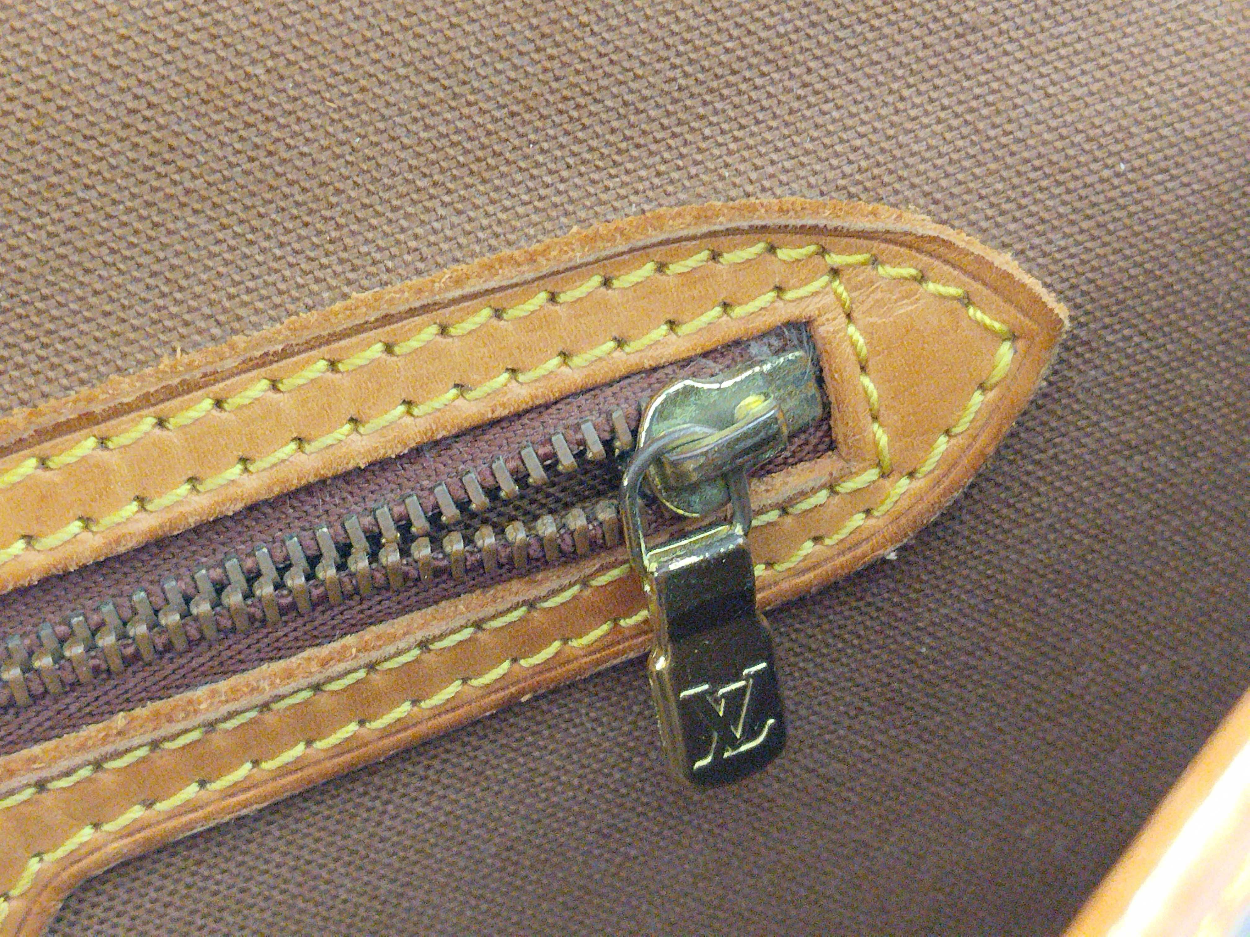 Monogram Shoulder Bag, Brown — view 13