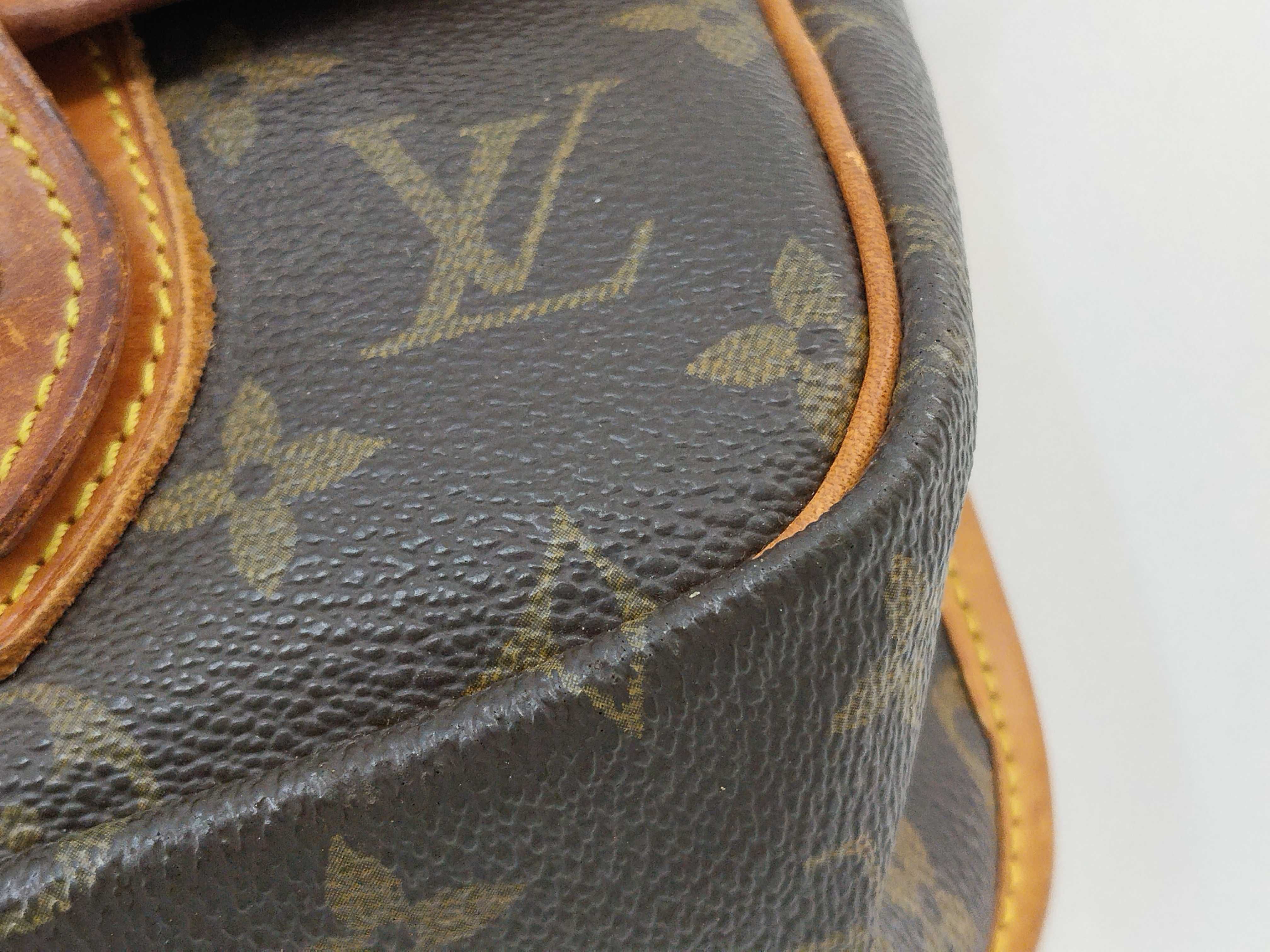 Monogram Shoulder Bag, Brown — view 4