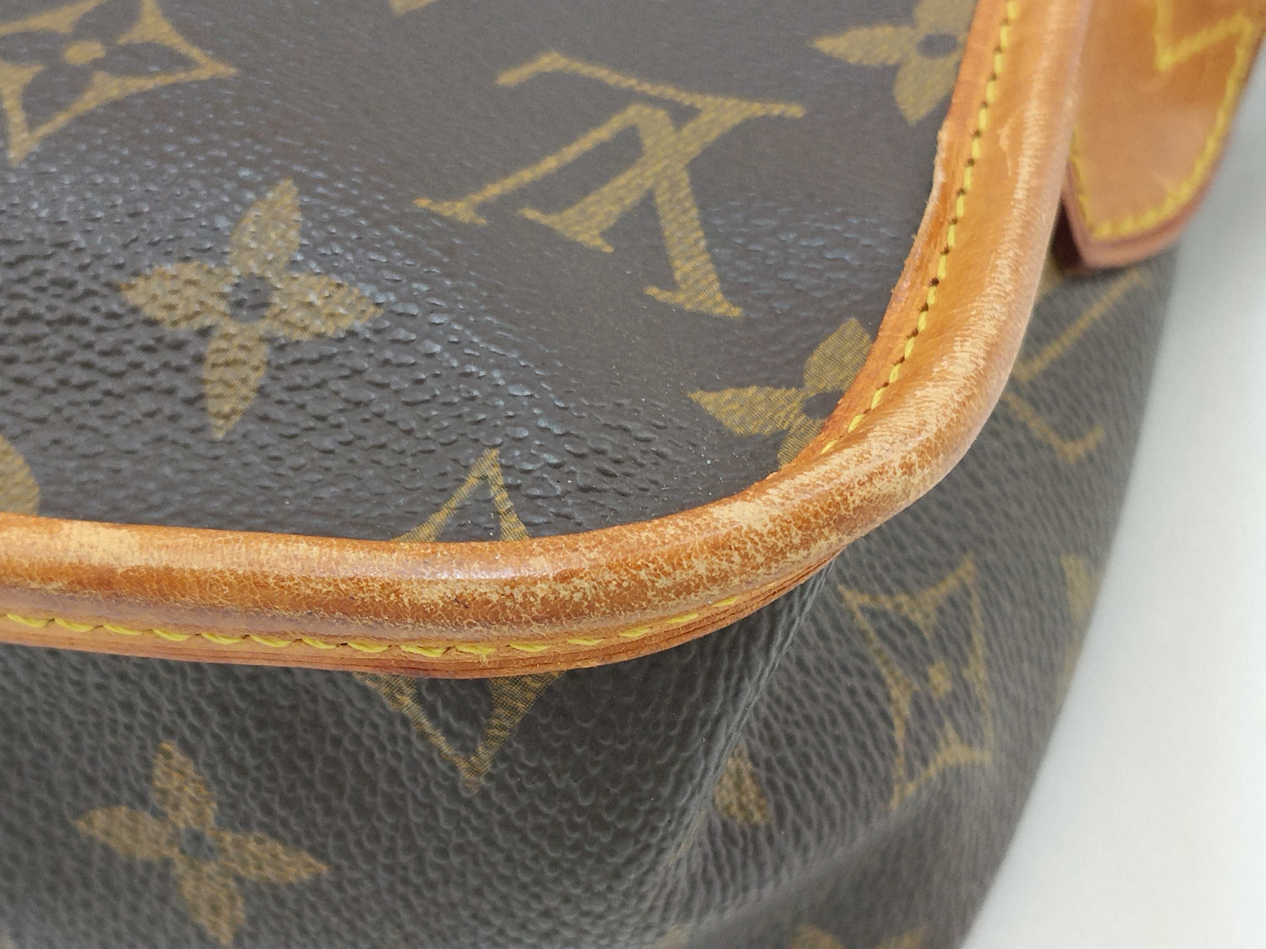 Monogram Shoulder Bag, Brown — view 5