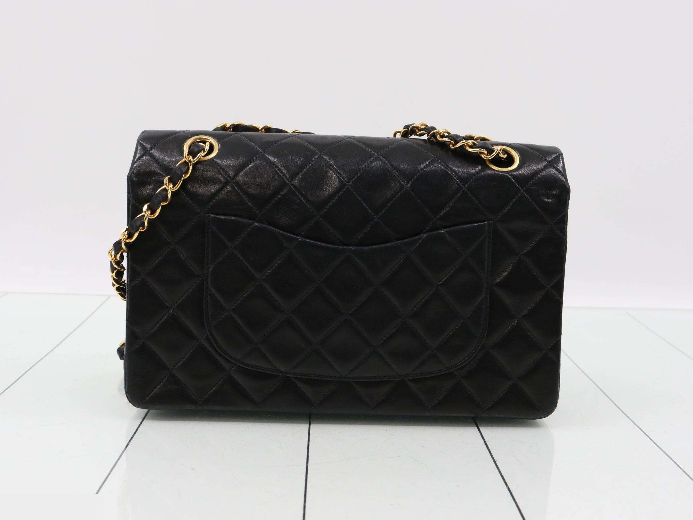 Matelassé 25 Double Flap Lambskin Chain Shoulder Bag, Series 3 — view 2