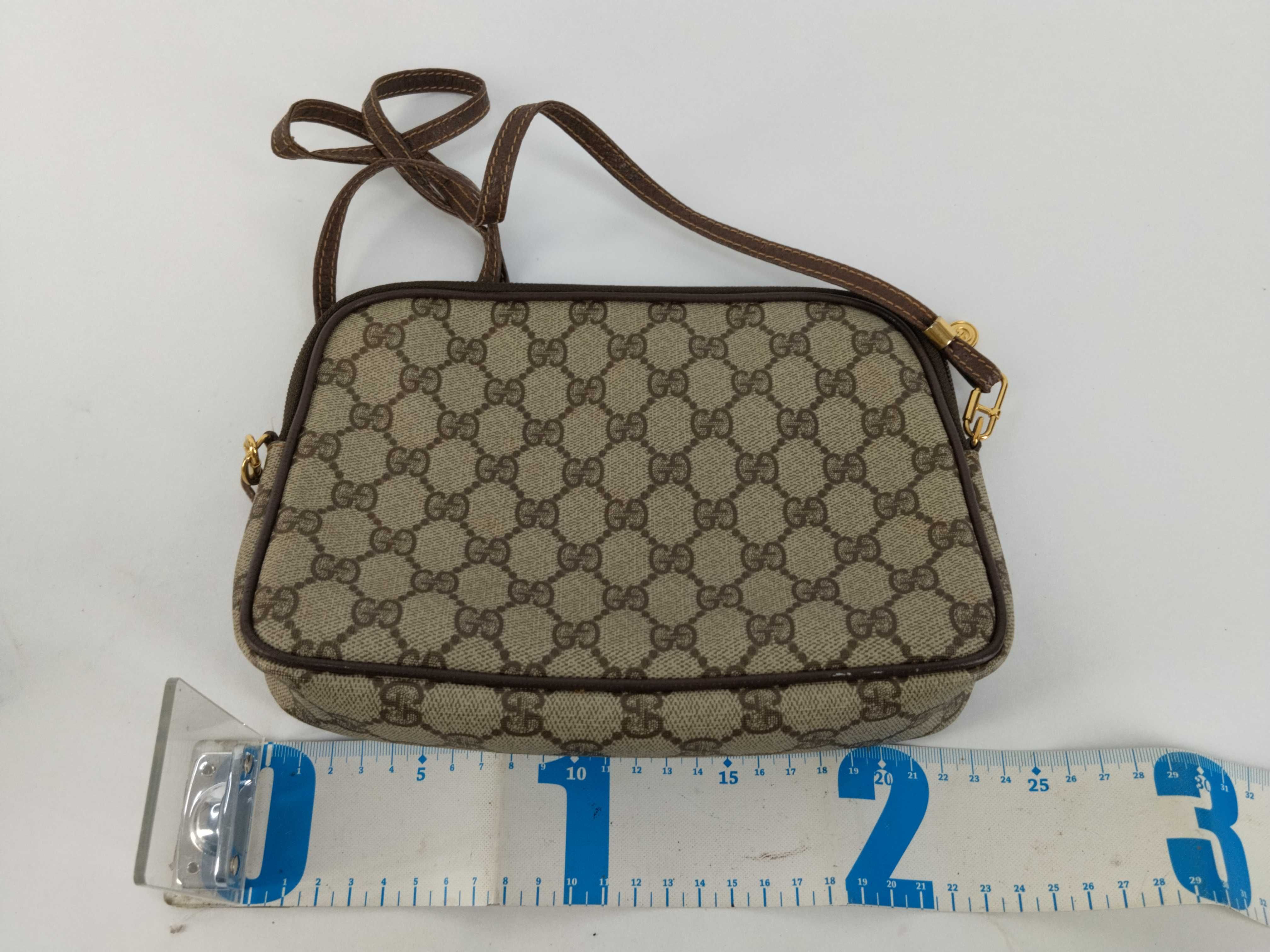 GG Supreme Gucci Shoulder Bag GG Supreme Vintage Brown Shoulder Bag — view 2