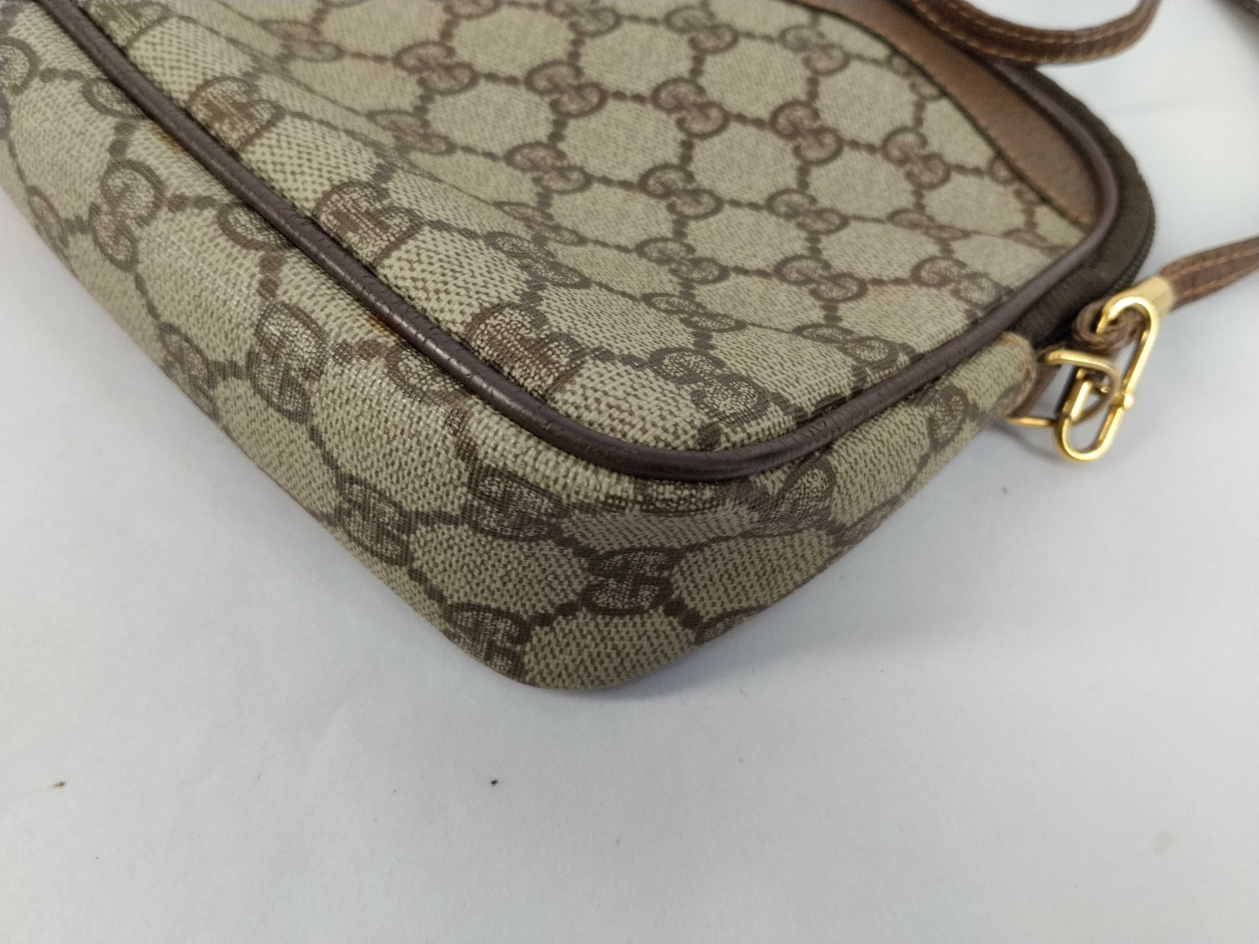 GG Supreme Gucci Shoulder Bag GG Supreme Vintage Brown Shoulder Bag — view 6