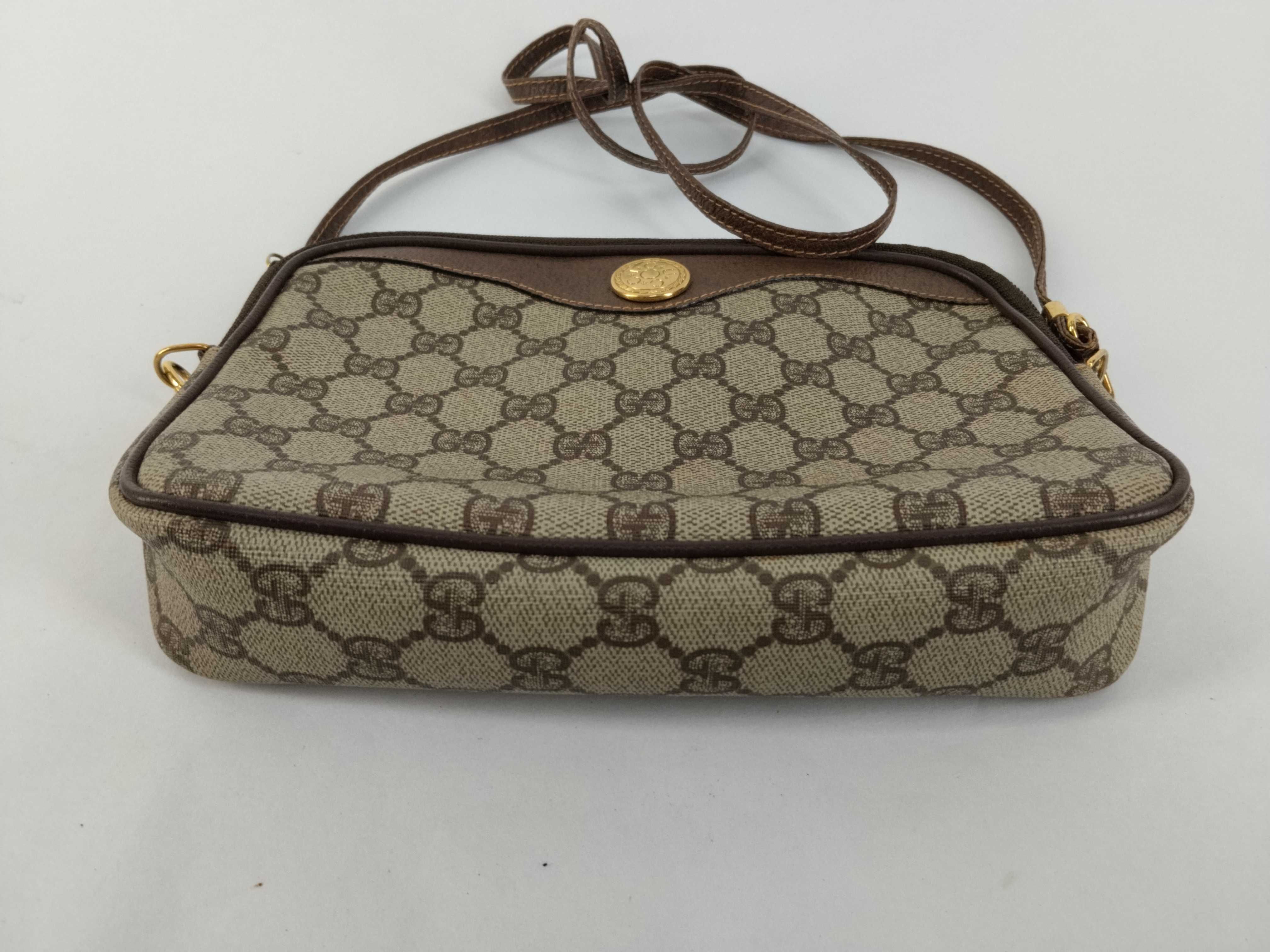 GG Supreme Gucci Shoulder Bag GG Supreme Vintage Brown Shoulder Bag — view 7