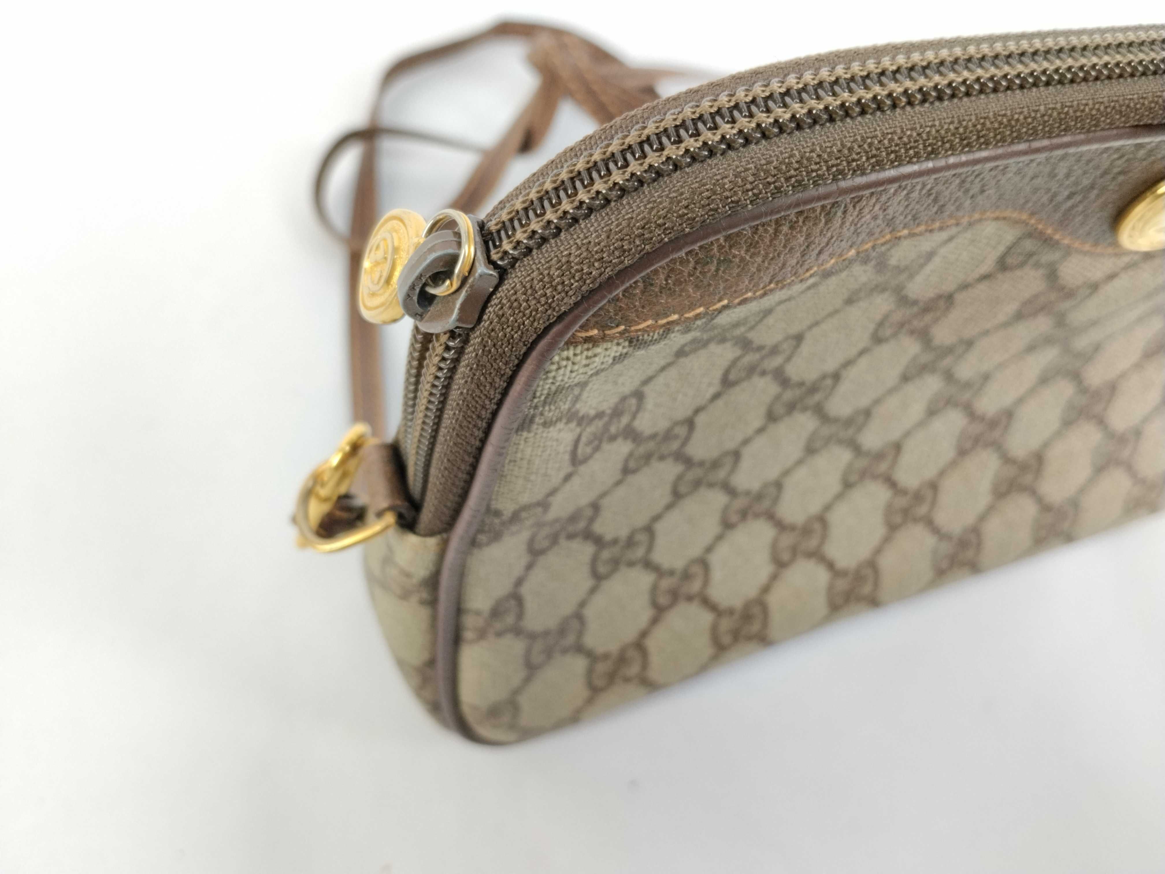 GG Supreme Gucci Shoulder Bag GG Supreme Vintage Brown Shoulder Bag — view 8