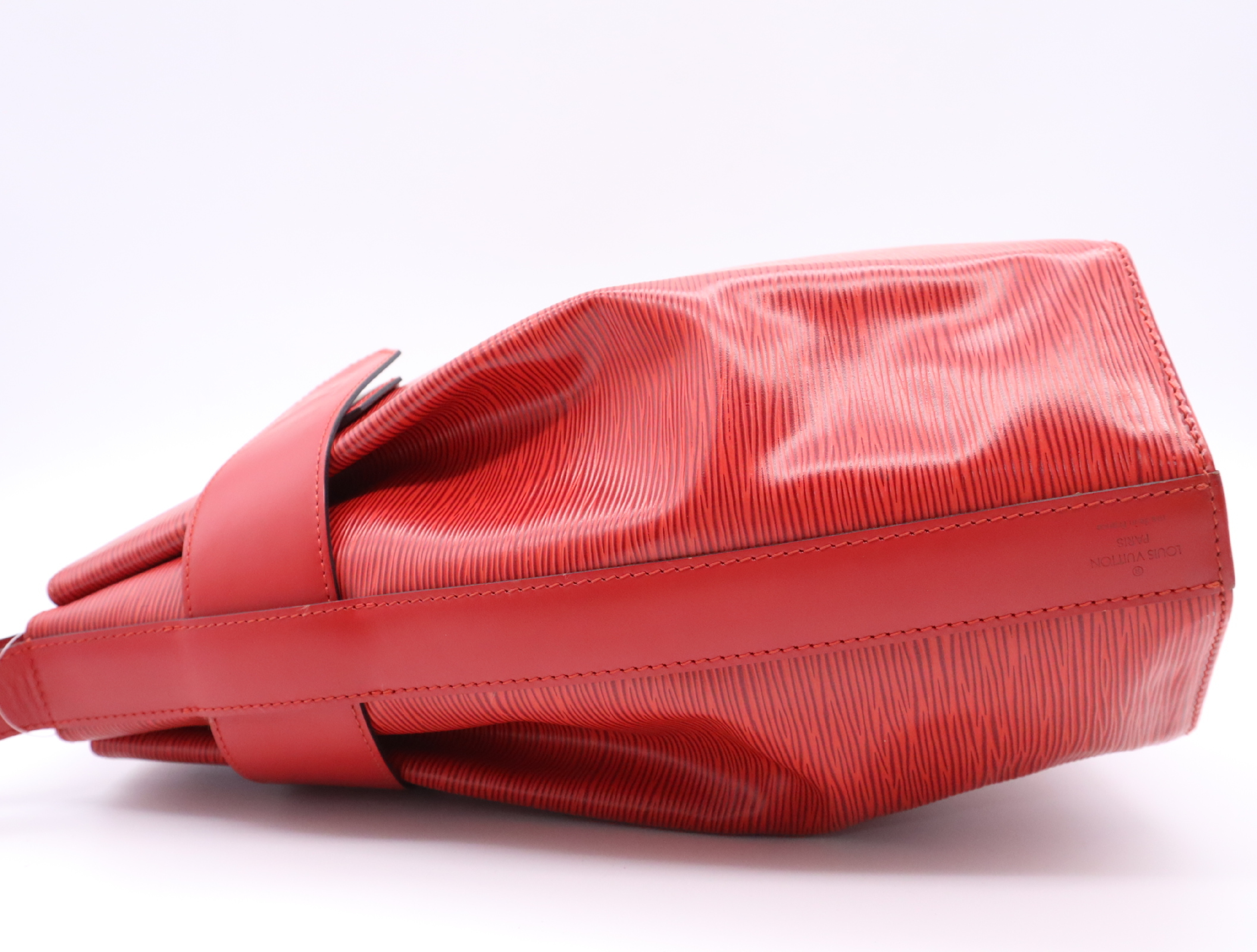 M80197 Episac Depaule PM Castilian Red Shoulder Bag — view 3