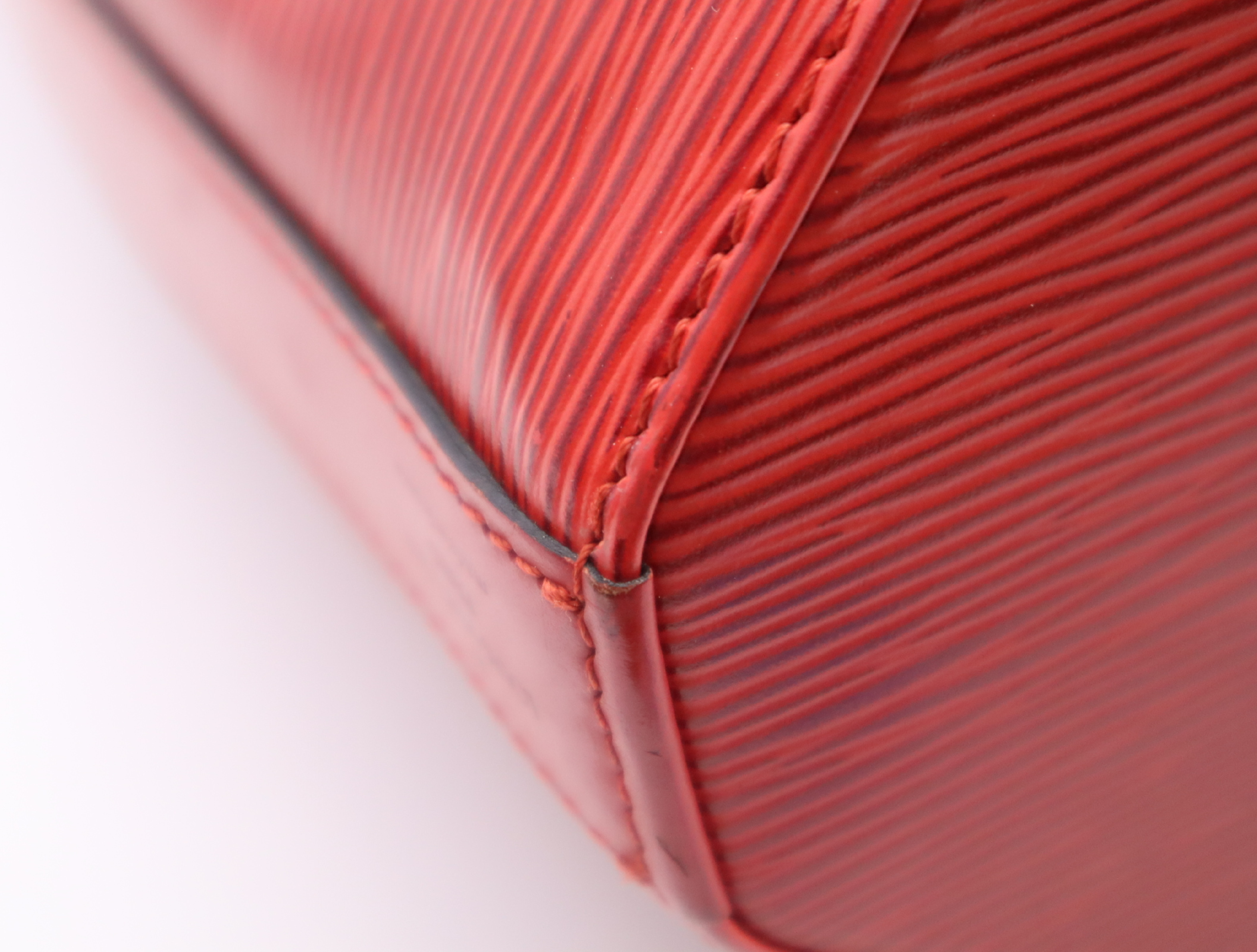 M80197 Episac Depaule PM Castilian Red Shoulder Bag — view 6