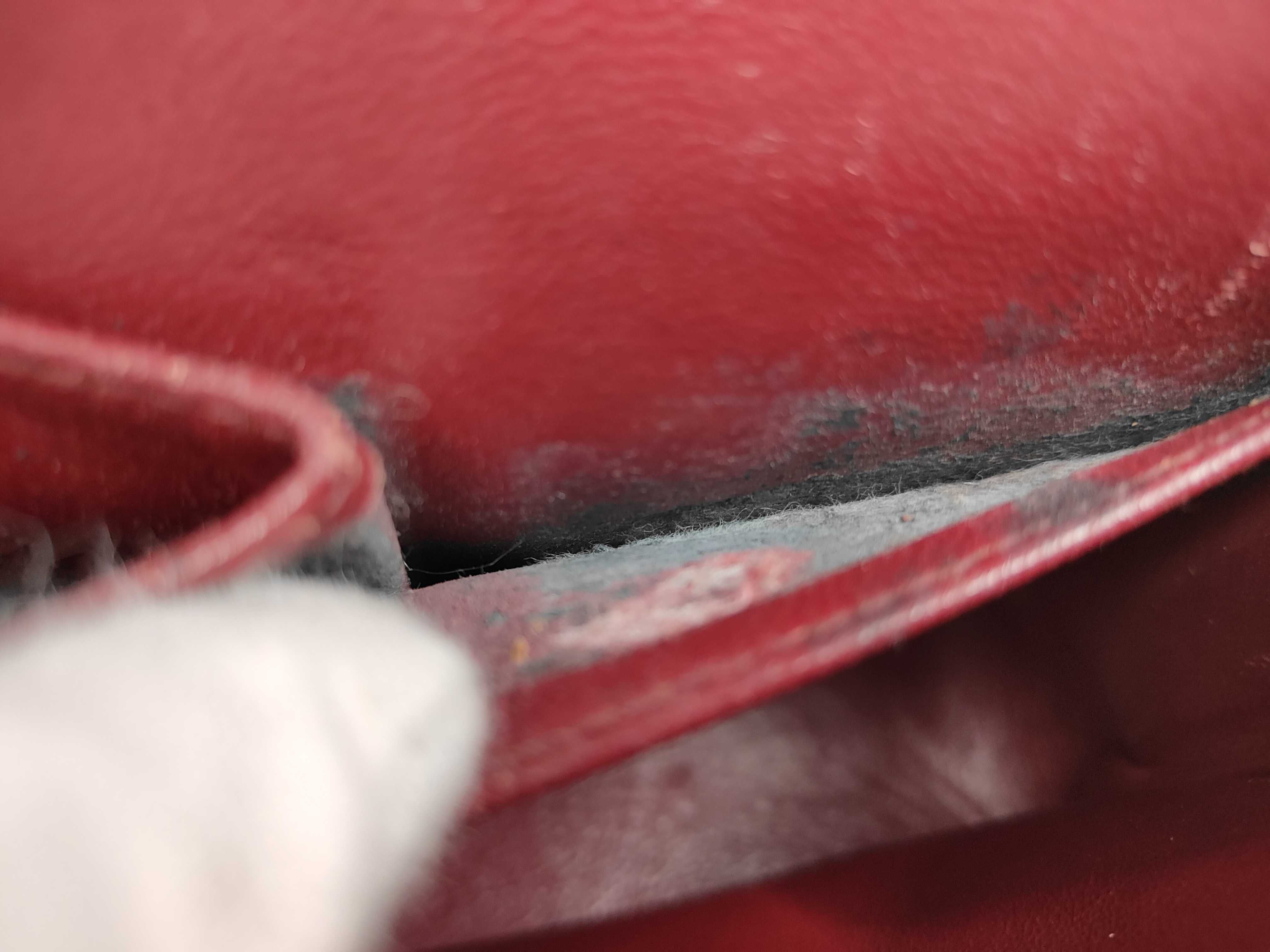 Matelassé Double Flap Double Chain Shoulder Bag, Lambskin, Black, Gold Hardware, Shoulder Bag — view 9