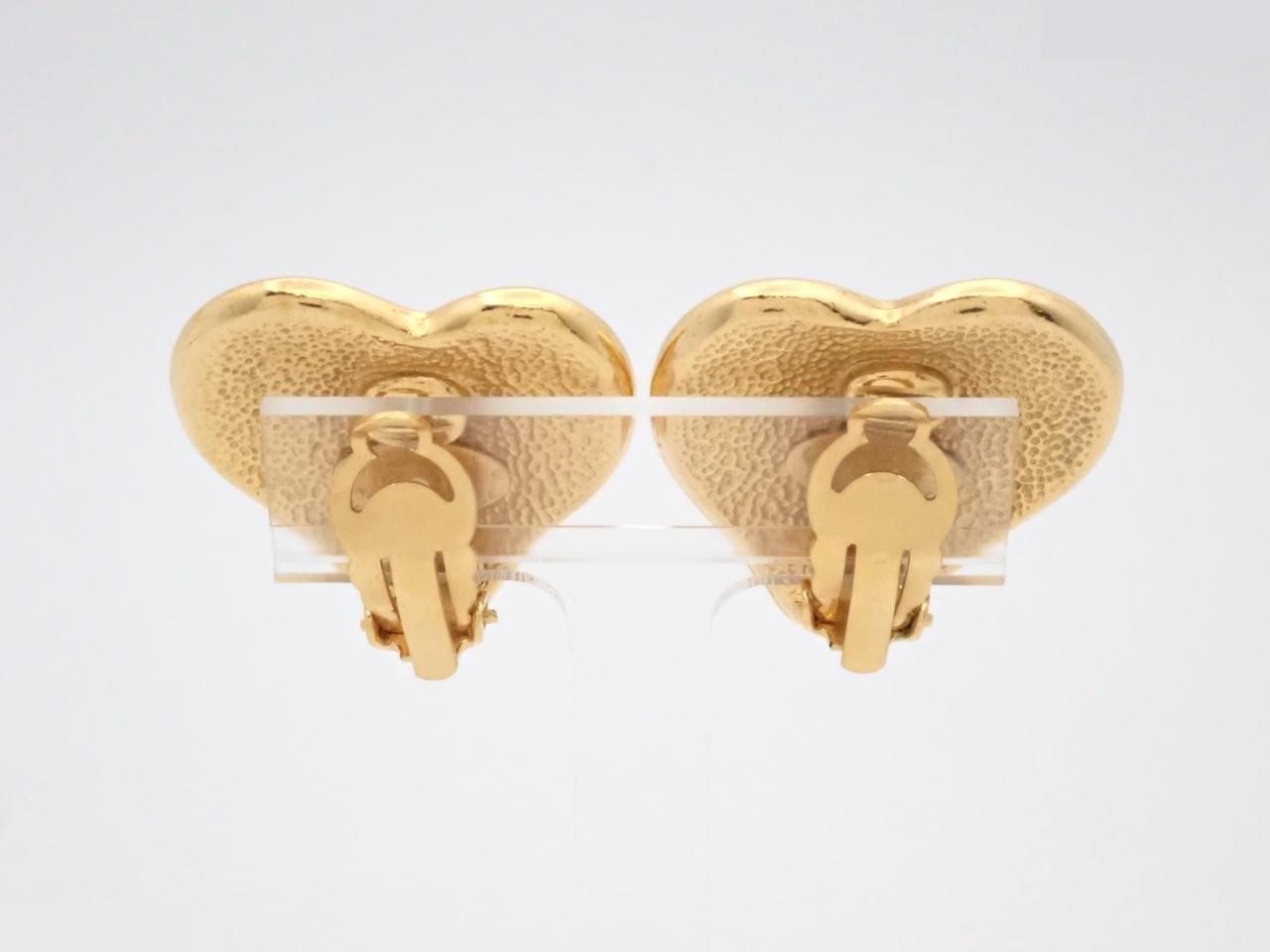Coco Mark Gold Earrings — view 2