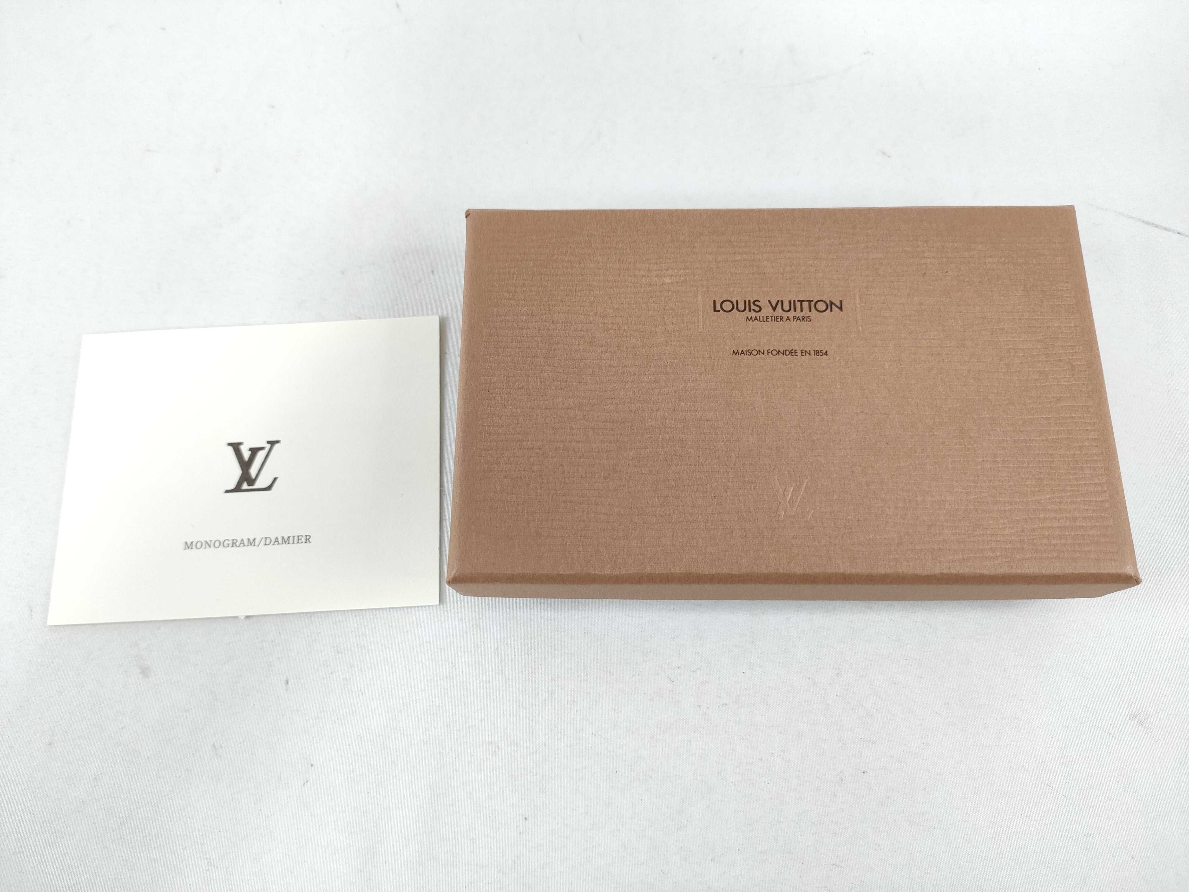 Monogram Vuitton Envelope Box Card Case — view 12