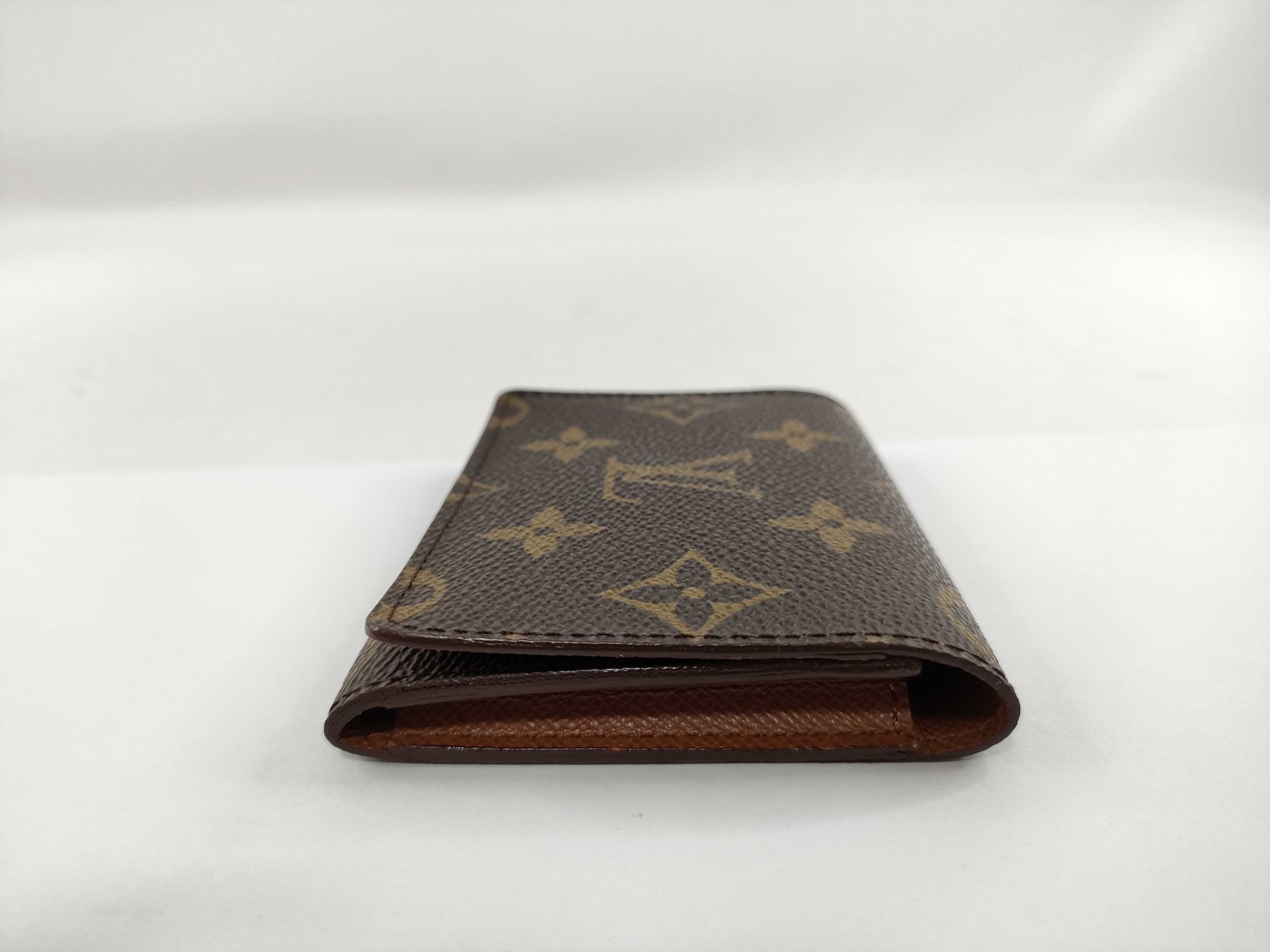 Monogram Vuitton Envelope Box Card Case — view 4